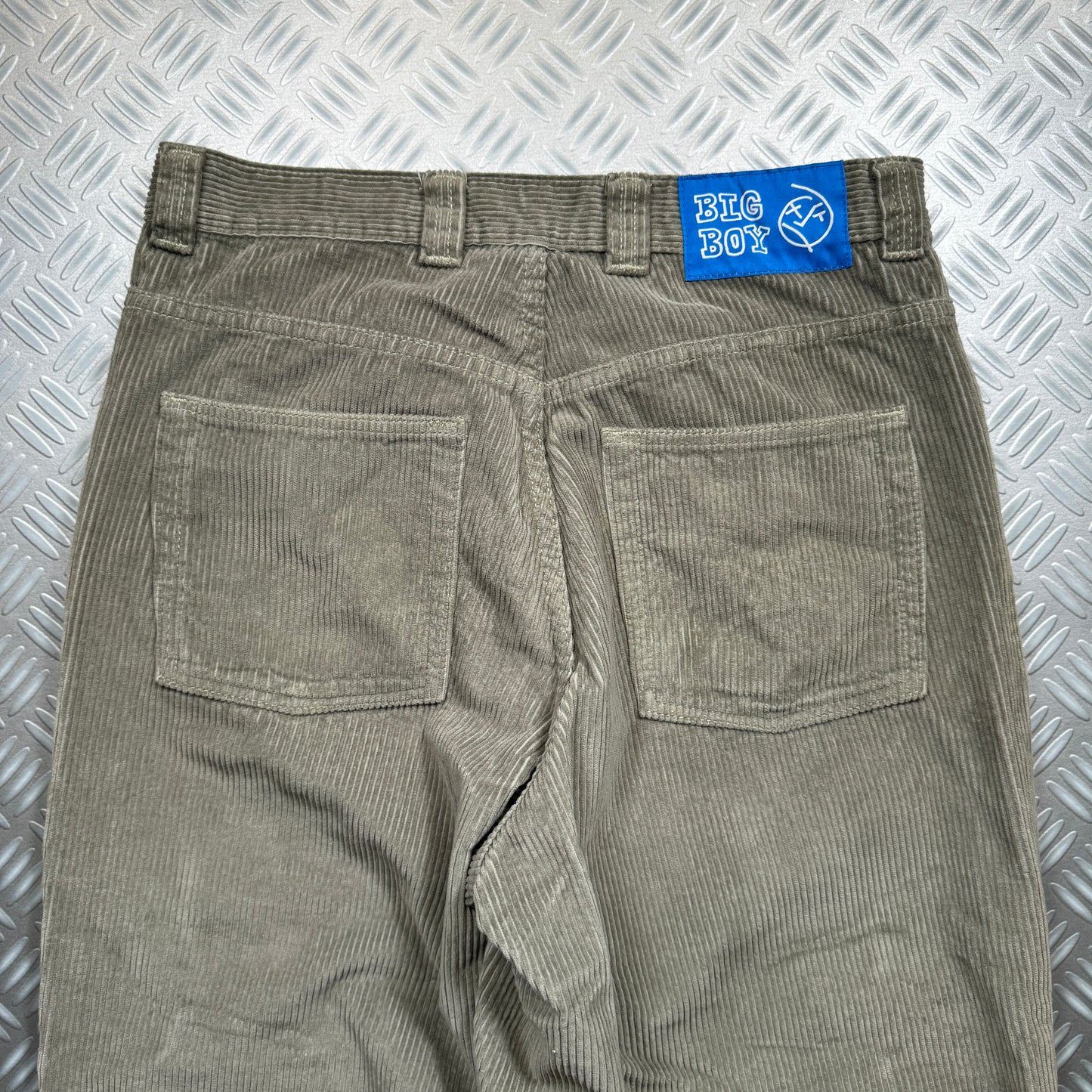 Polar Big Boys Light Grey Cords - Small