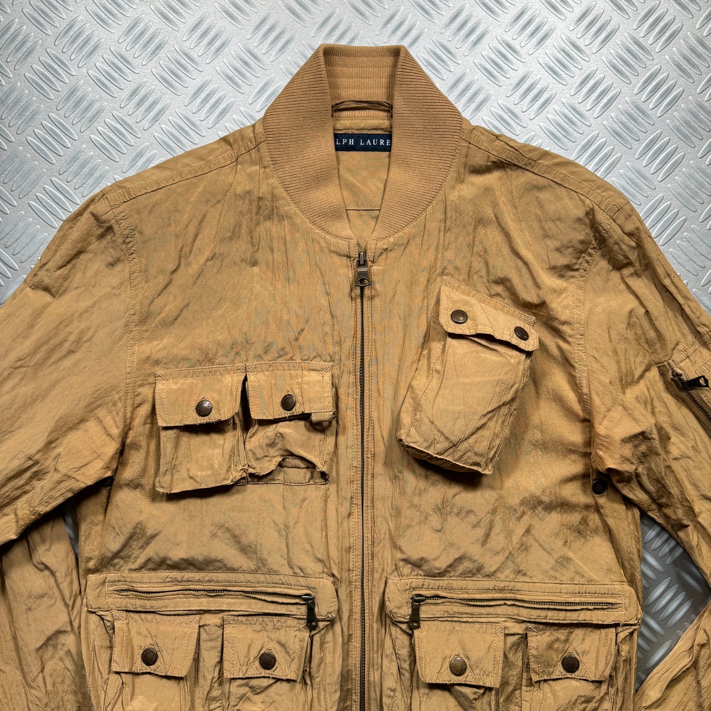 Early 2000's Polo Ralph Lauren Multi Pocket Jacket - Small / Medium