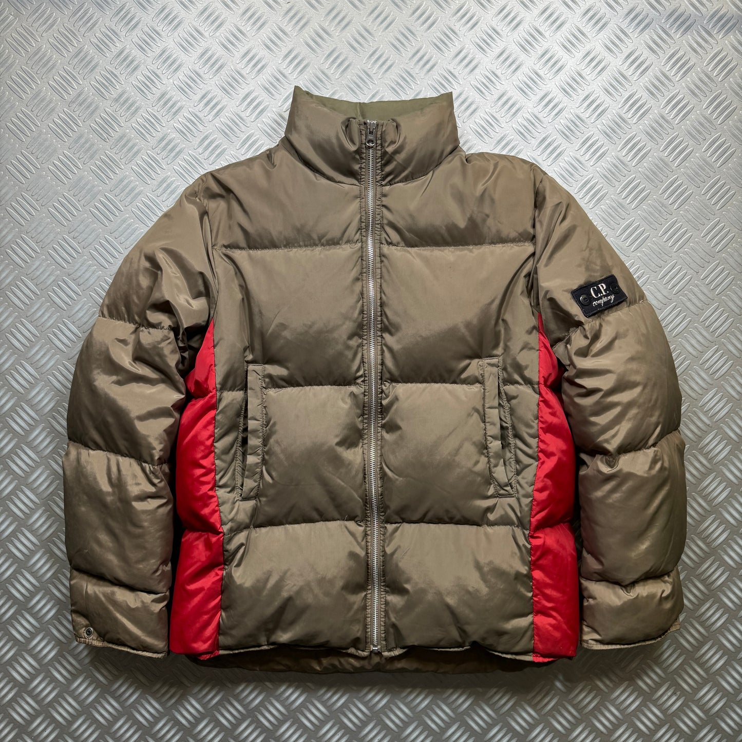 Late 1990's CP Company Two Tone Padded Jacket - Medium