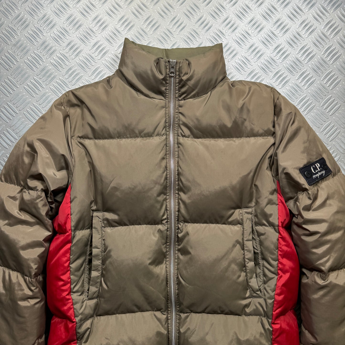 Late 1990's CP Company Two Tone Padded Jacket - Medium