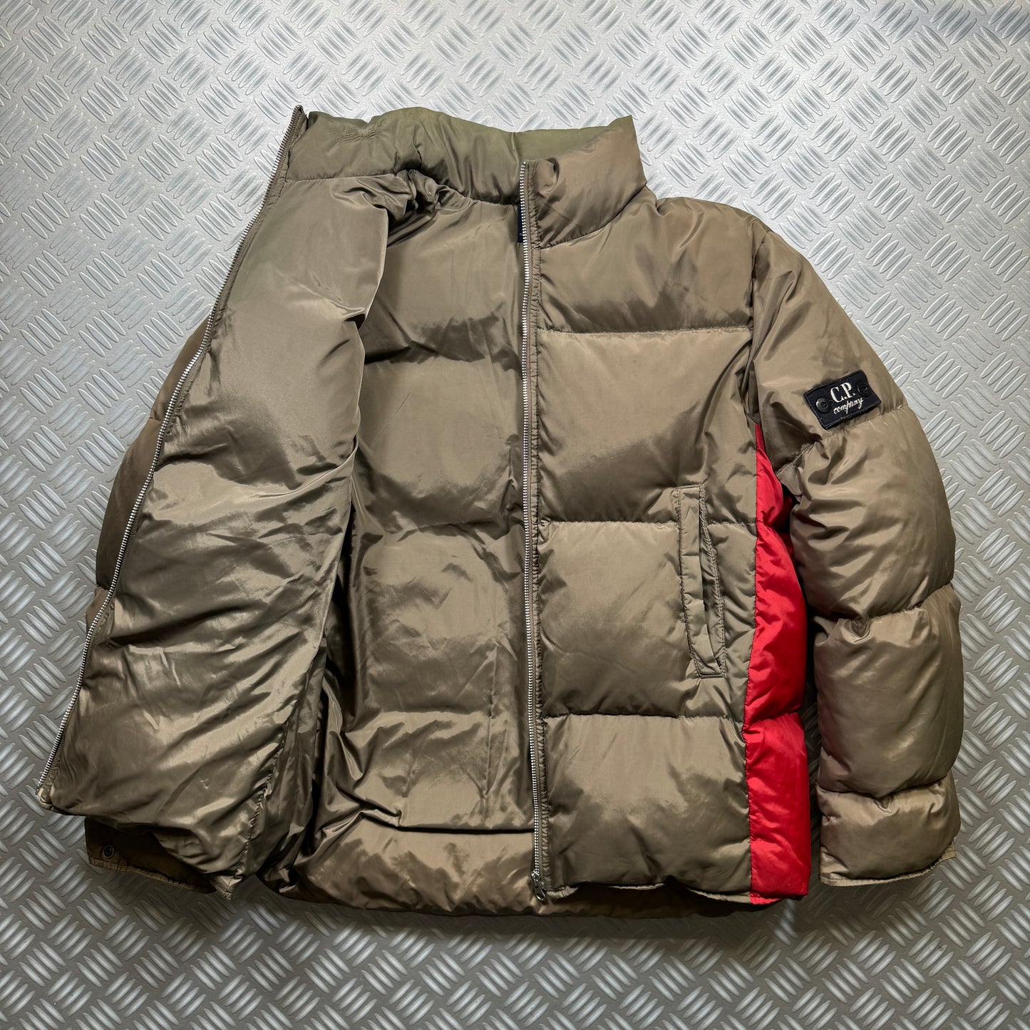 Late 1990's CP Company Two Tone Padded Jacket - Medium