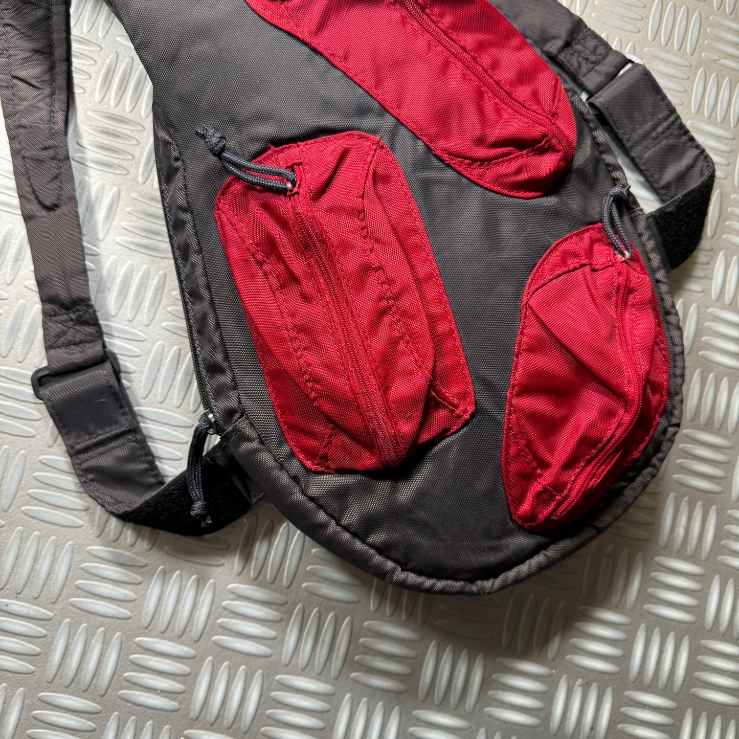 Nike Grey Multi-Pocket Backpack