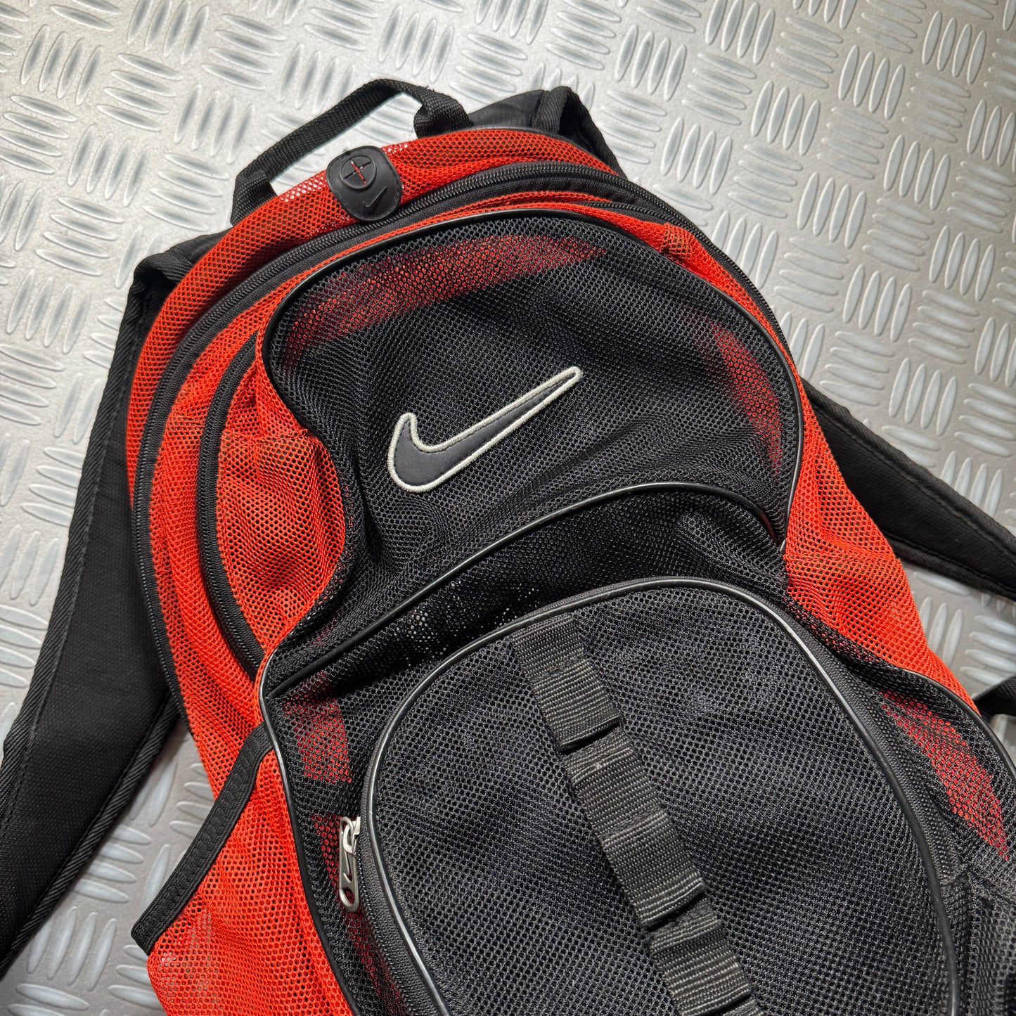 Early 2000's Nike Heavy Duty Mesh Backpack