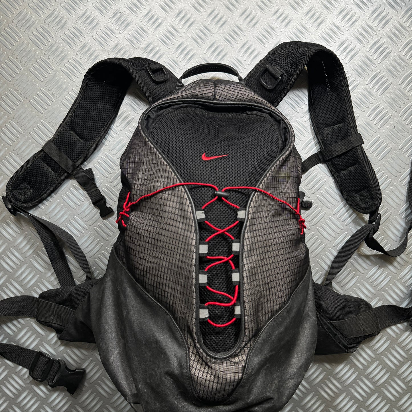 Early 2000's Nike Technical Reinforced Shell Back Pack