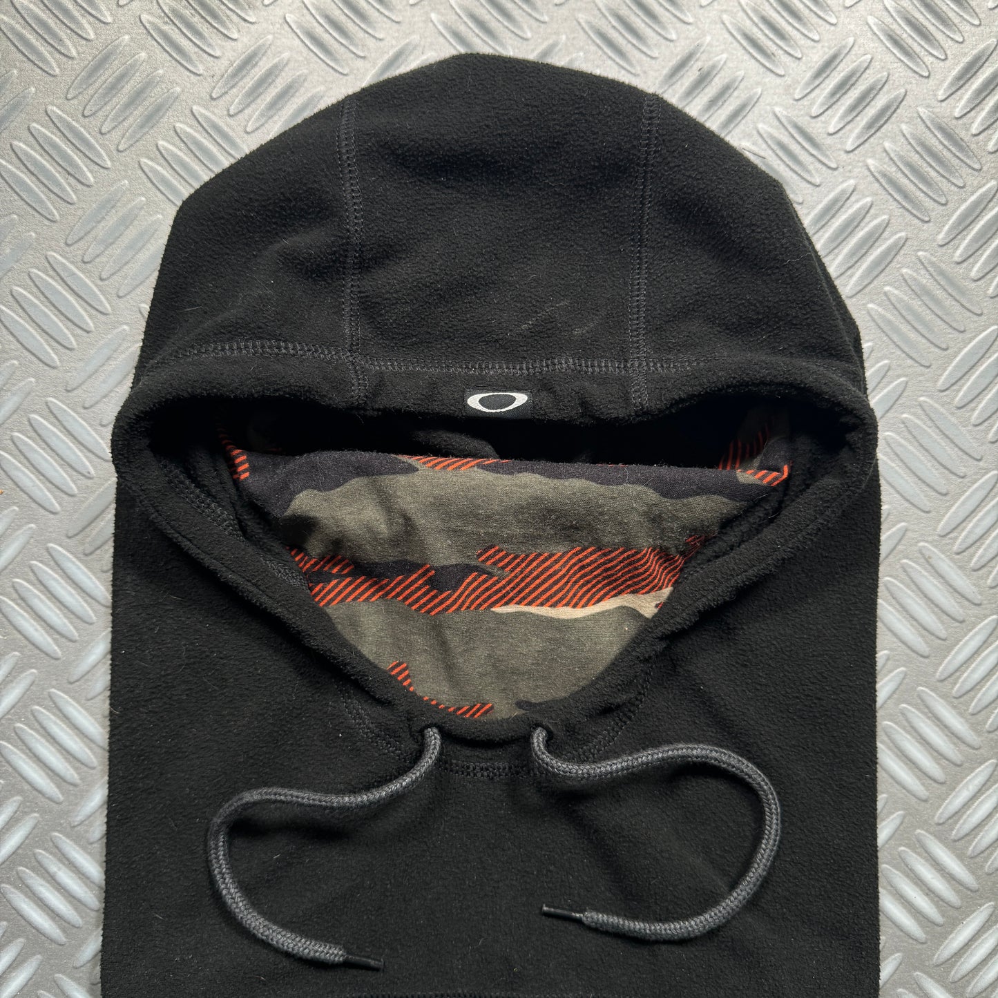 Early 2000's Oakley Camo Face Mask/Neck Gaitor Hood