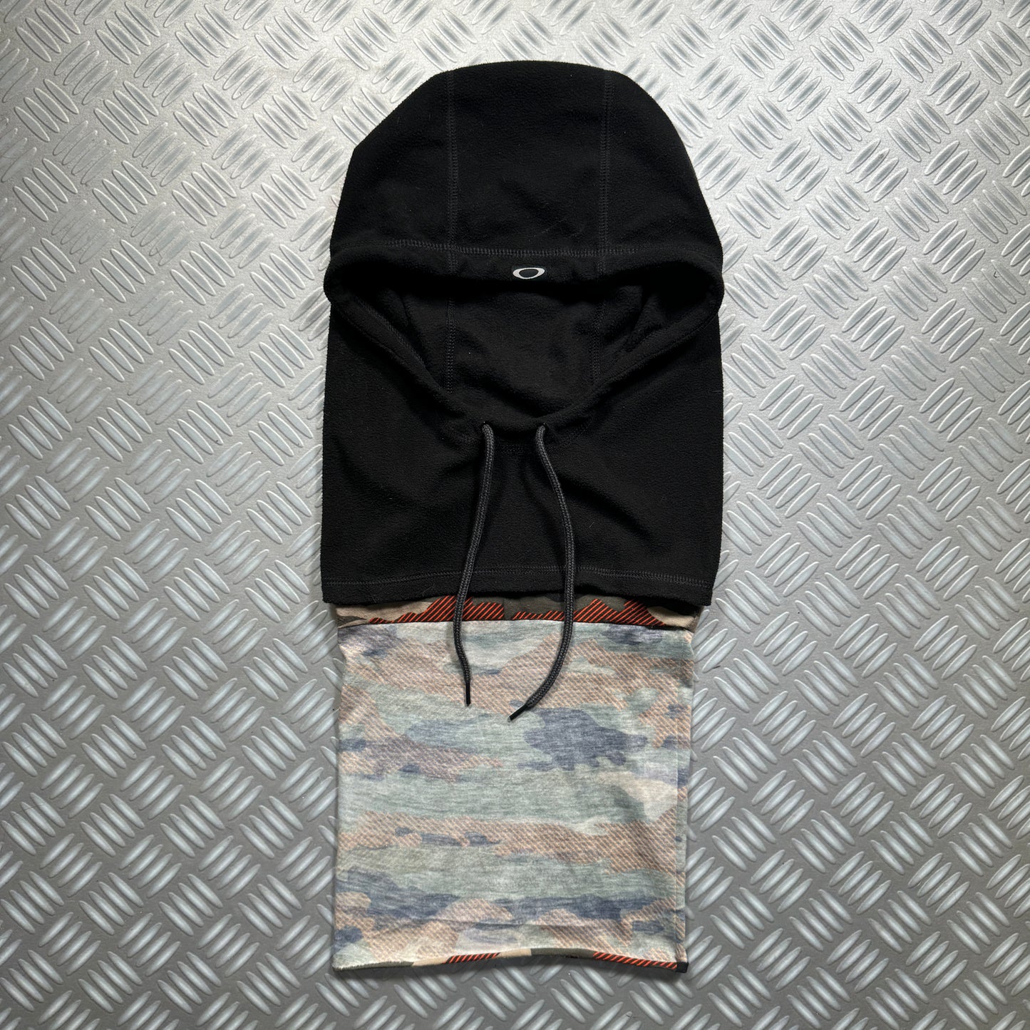 Early 2000's Oakley Camo Face Mask/Neck Gaitor Hood