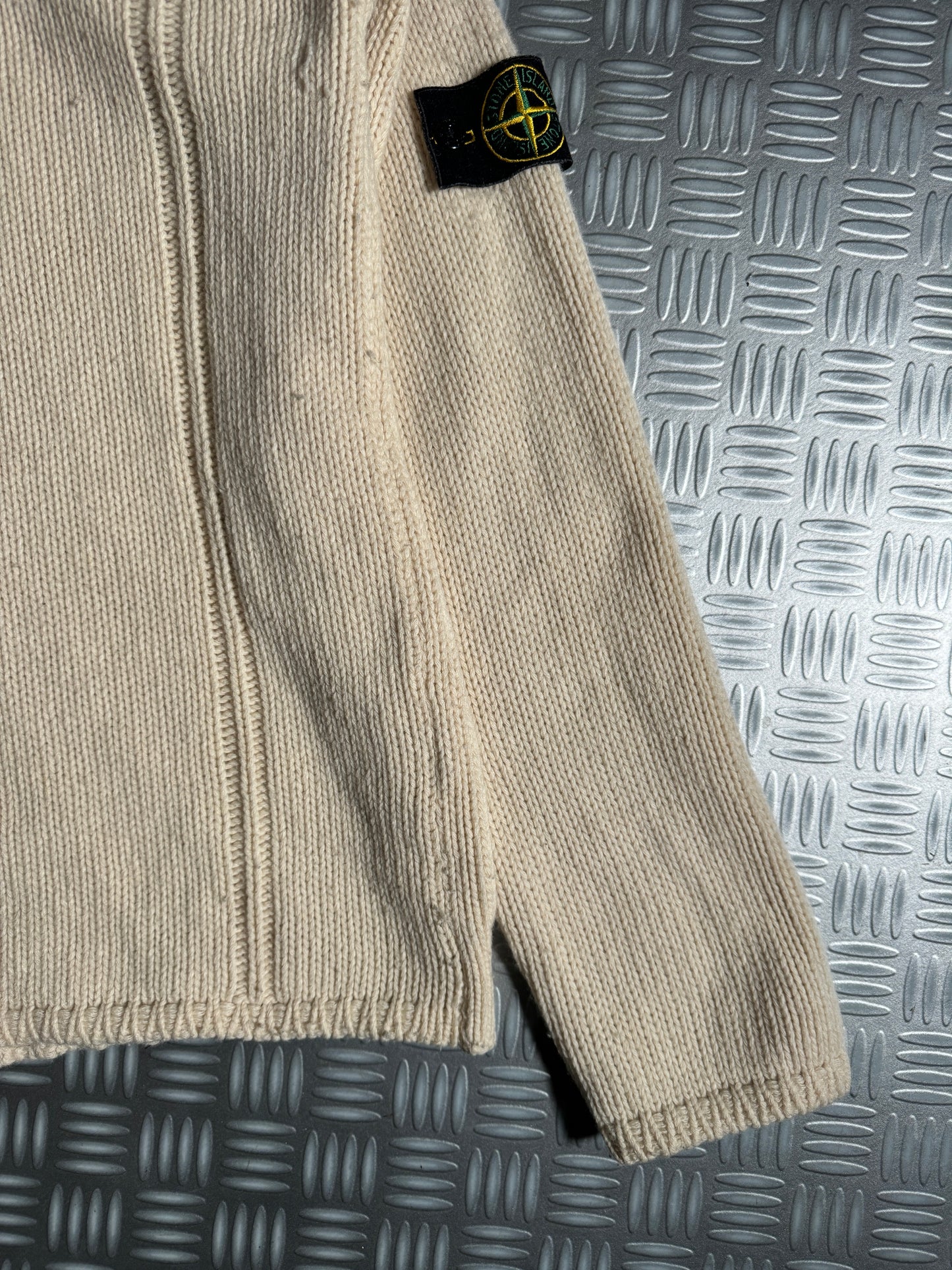 Early 2000's Stone Island Knitted 1/4 Zip Sweater