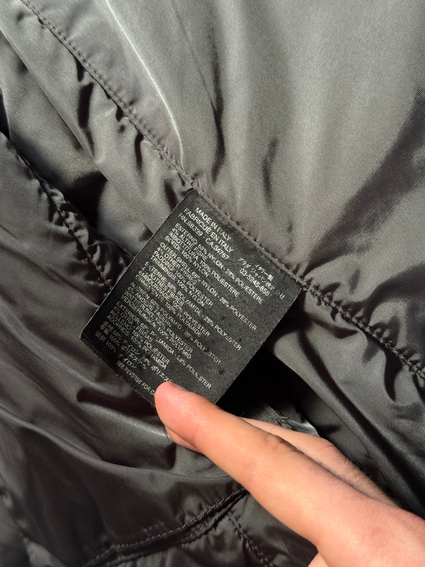 Prada Mainline Washed Brown Hooded Womens Jacket