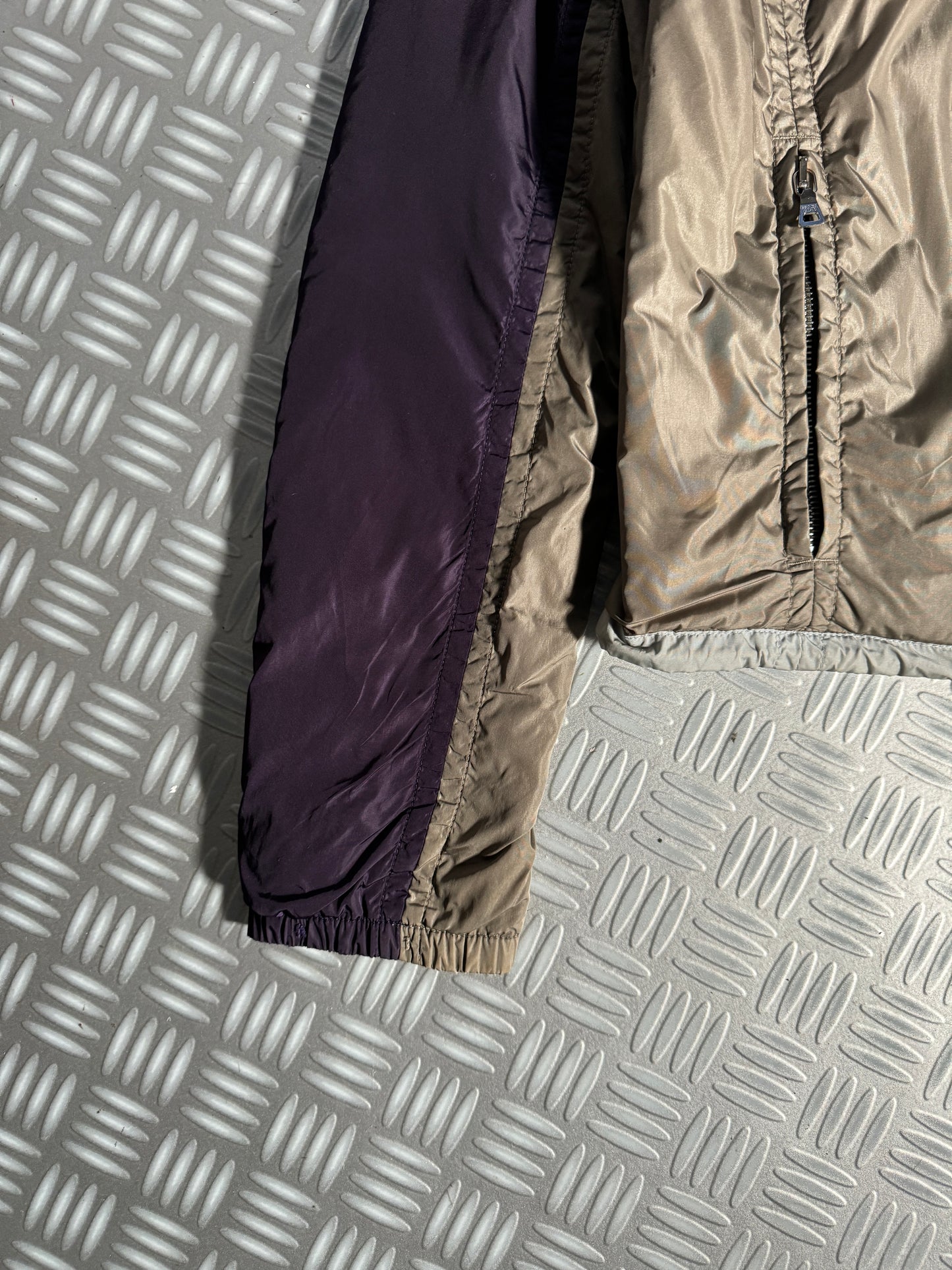 Early 2000's Prada Sport Split Panel Reversible Nylon Jacket