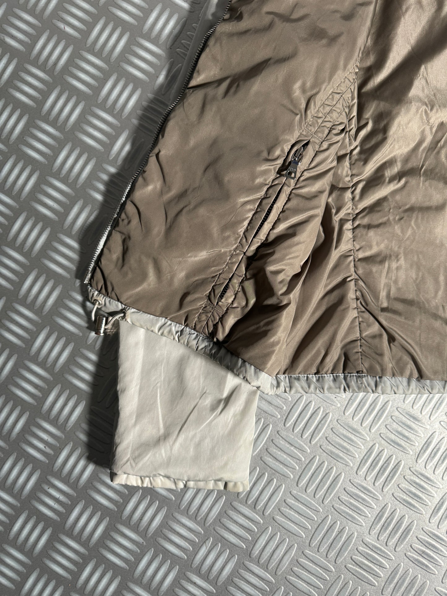 Early 2000's Prada Sport Split Panel Reversible Nylon Jacket