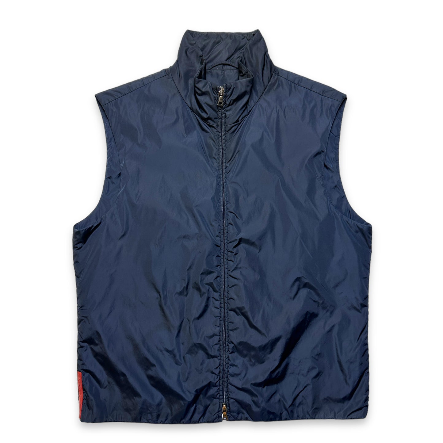 Prada Sport Midnight Navy Nylon Gilet - Medium