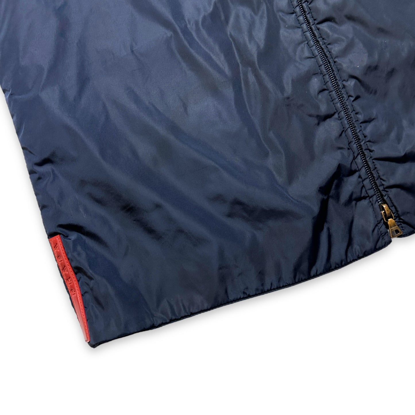 Prada Sport Midnight Navy Nylon Gilet - Medium