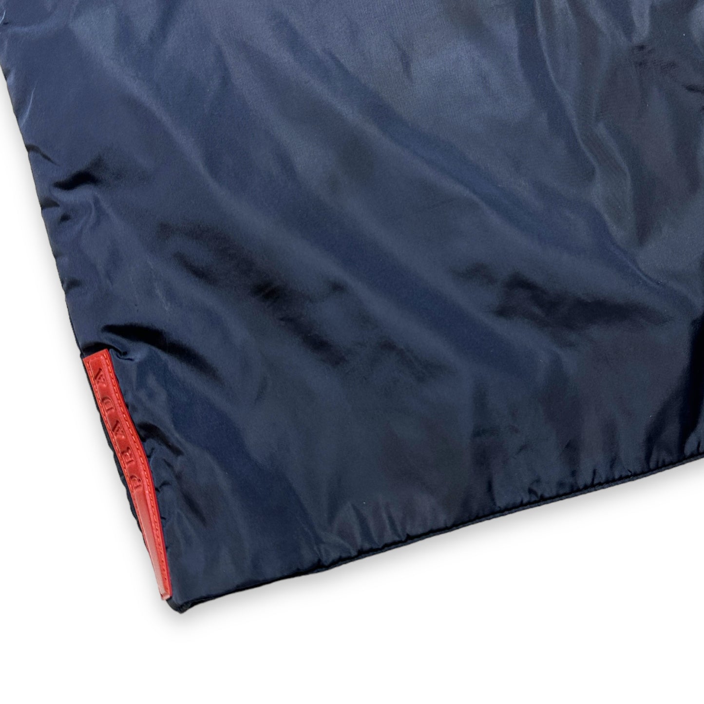 Prada Sport Gilet en nylon bleu marine minuit - Moyen