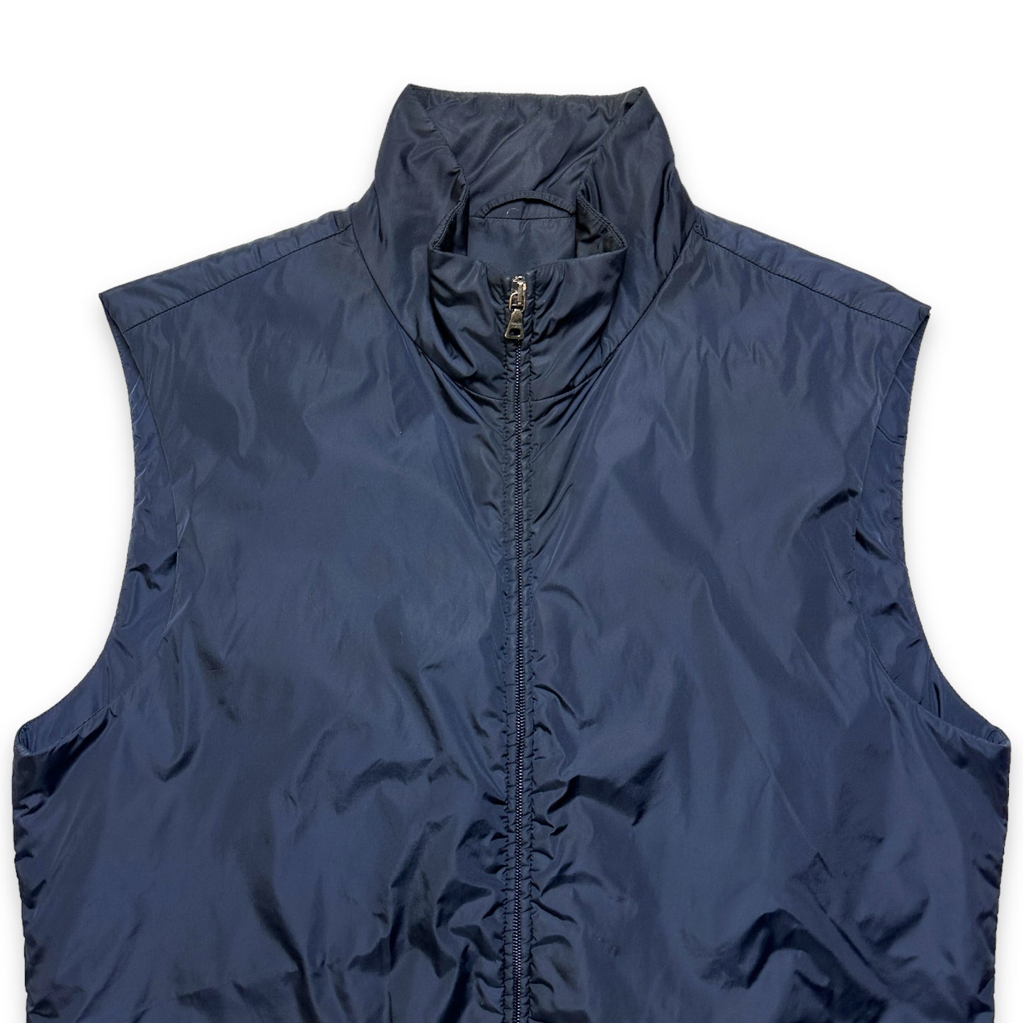 Prada Sport Midnight Navy Nylon Gilet - Medium