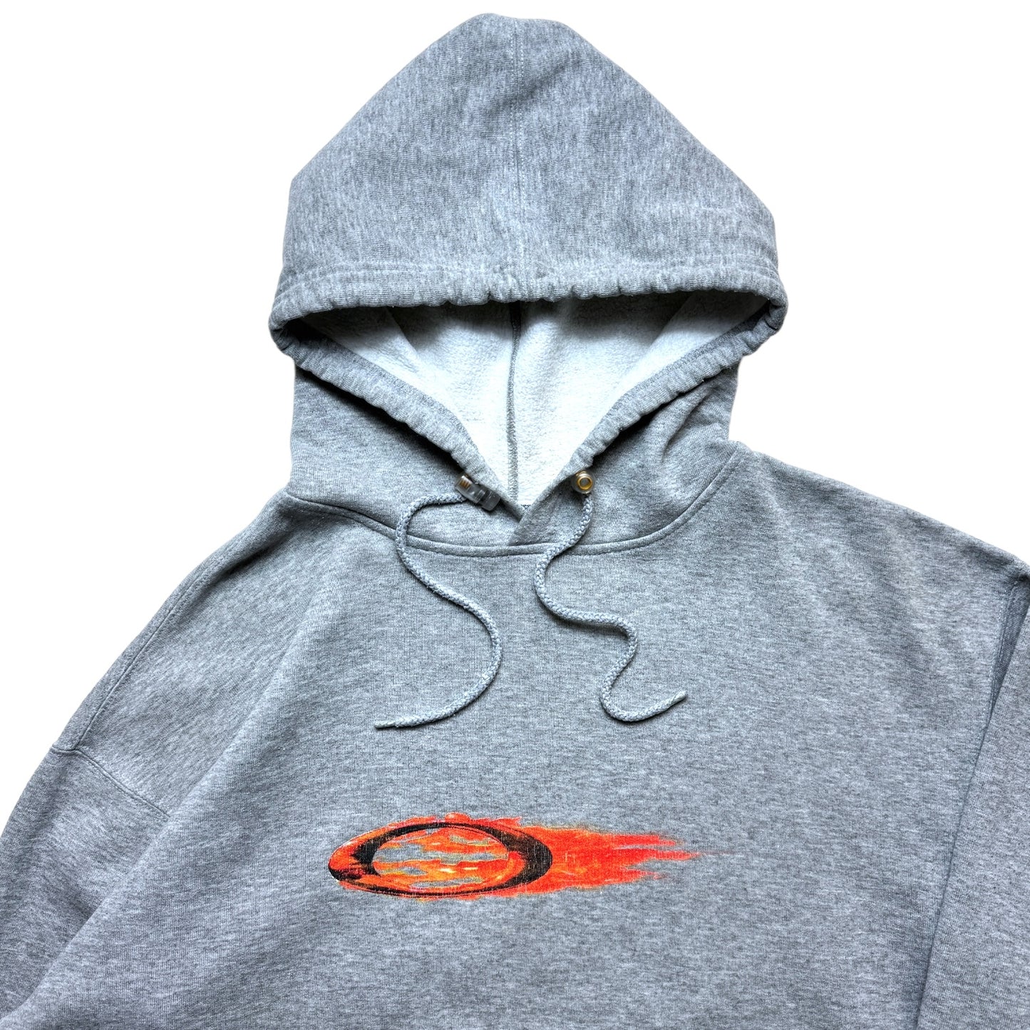 Early 2000's Oakley Grey Hoodie - Large / Extra Large