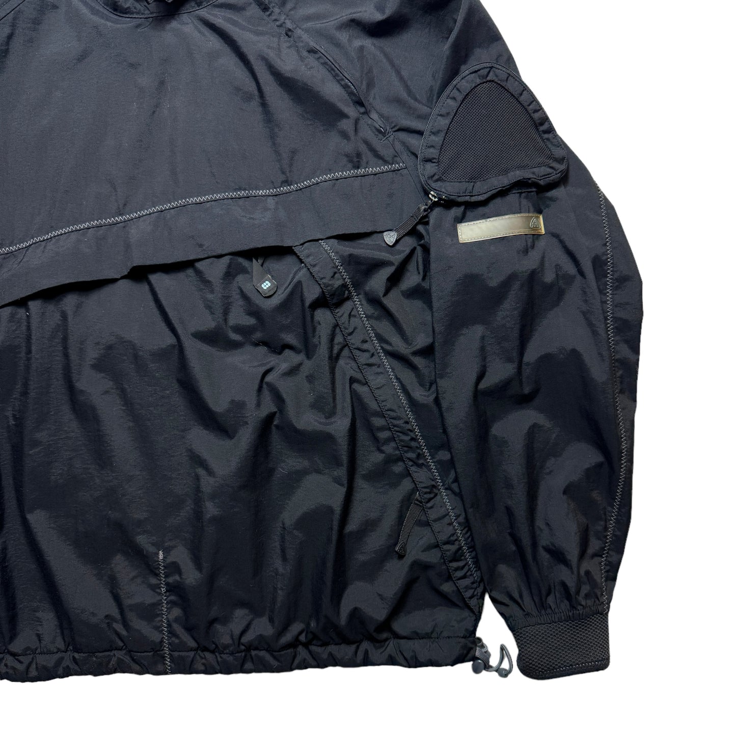 Nike ACG Black Pullover Kayak Jacket - Large