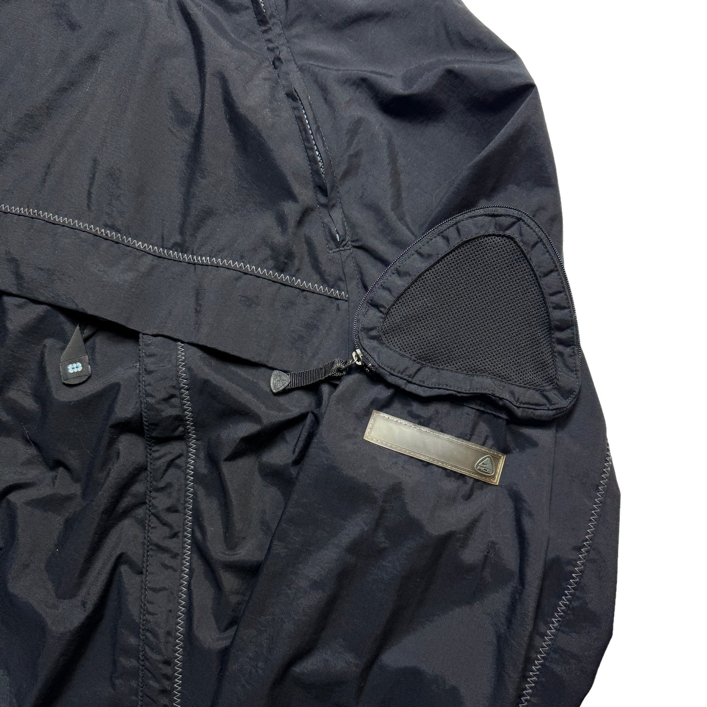 Nike ACG Black Pullover Kayak Jacket - Large