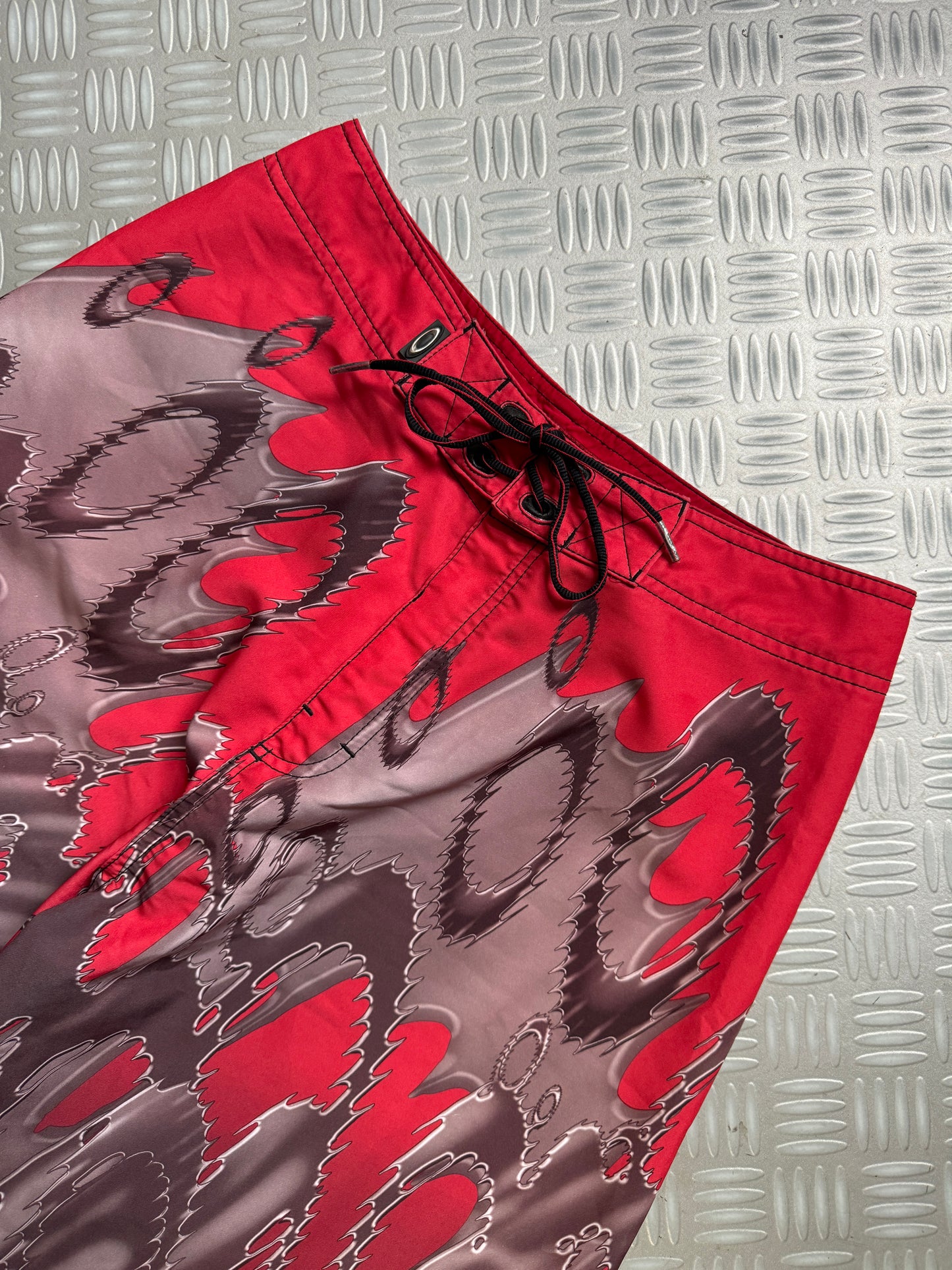 Early 2000's Oakley All Over Print Board Shorts