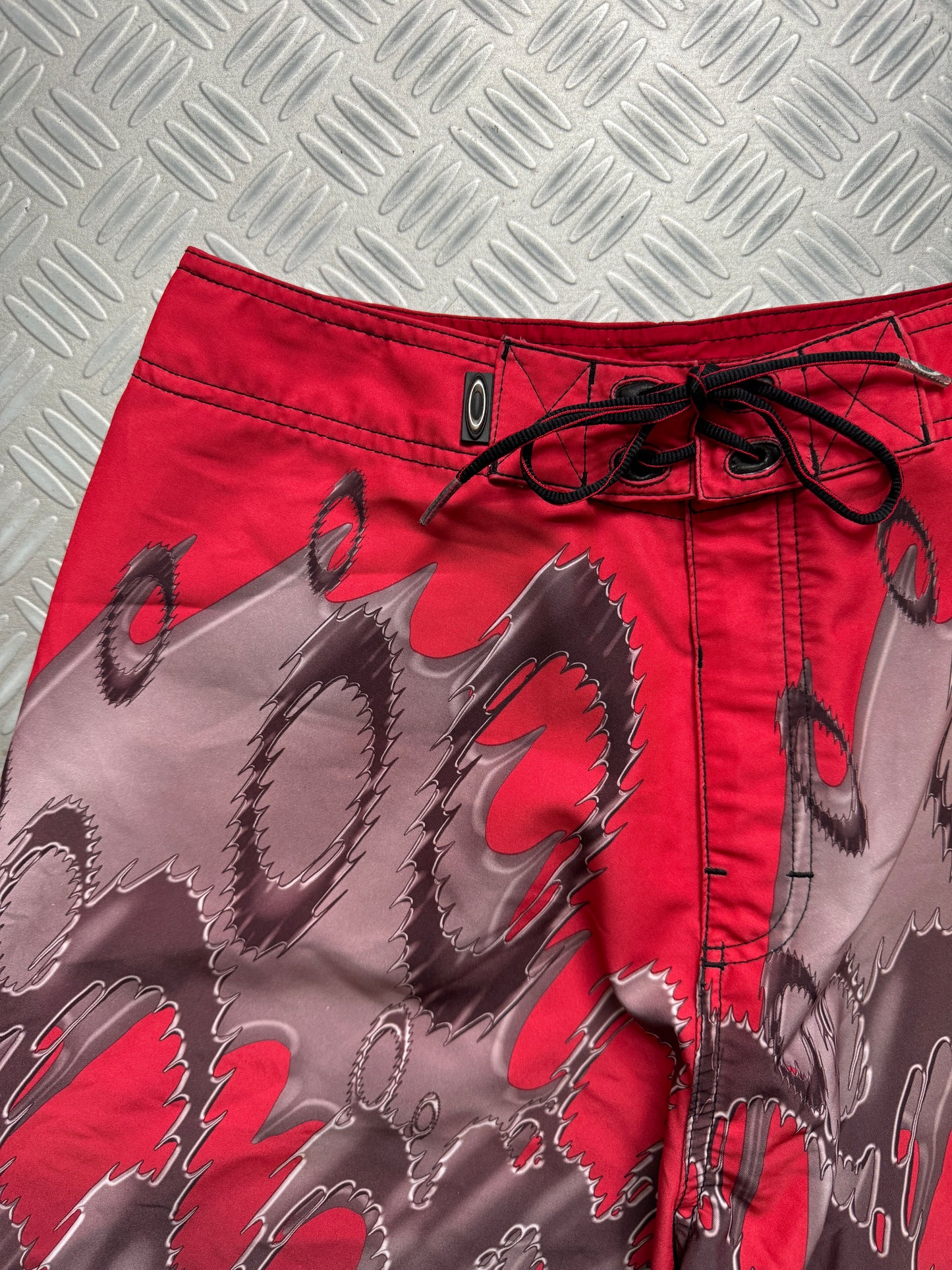 Early 2000's Oakley All Over Print Board Shorts