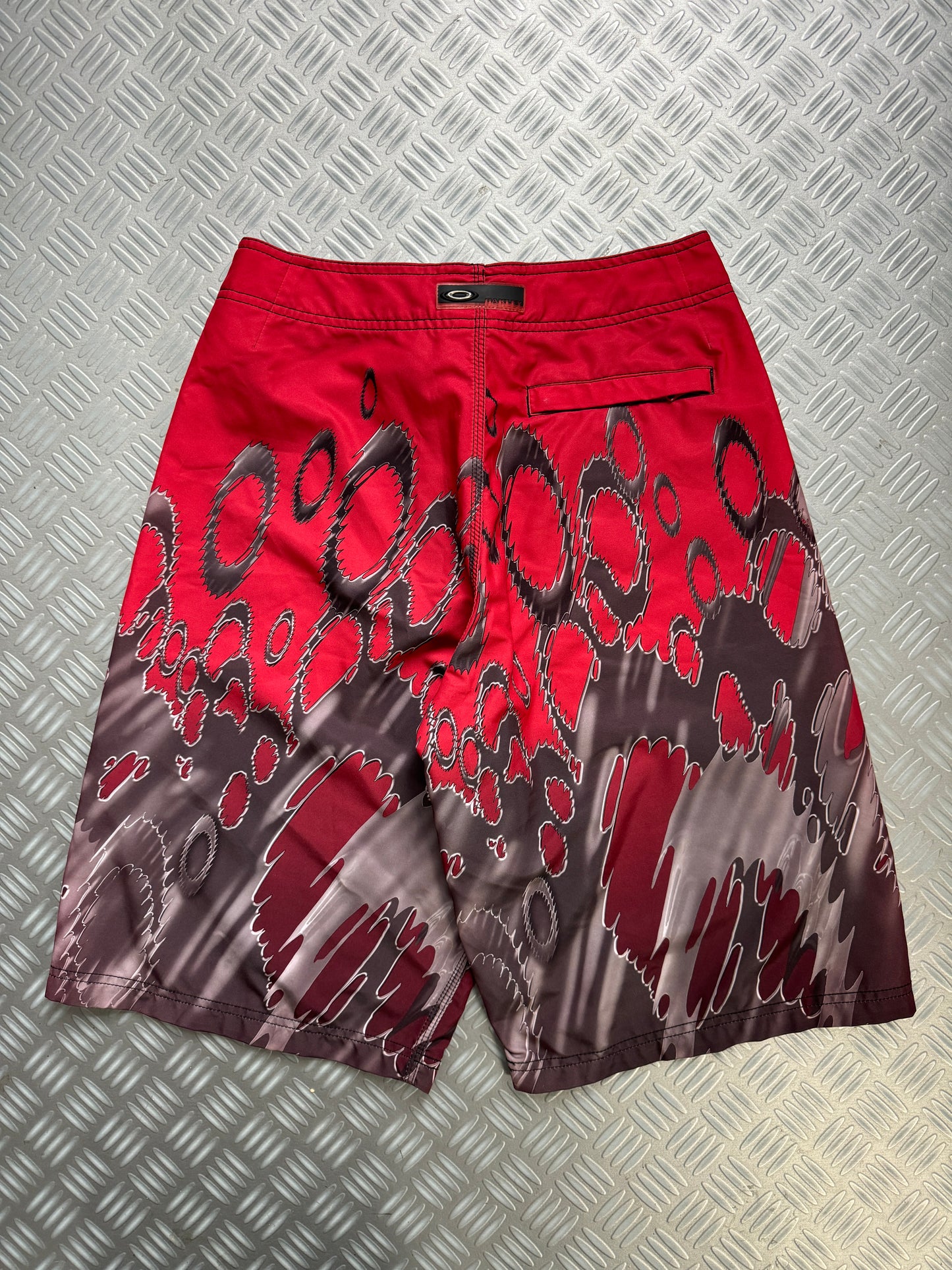 Early 2000's Oakley All Over Print Board Shorts