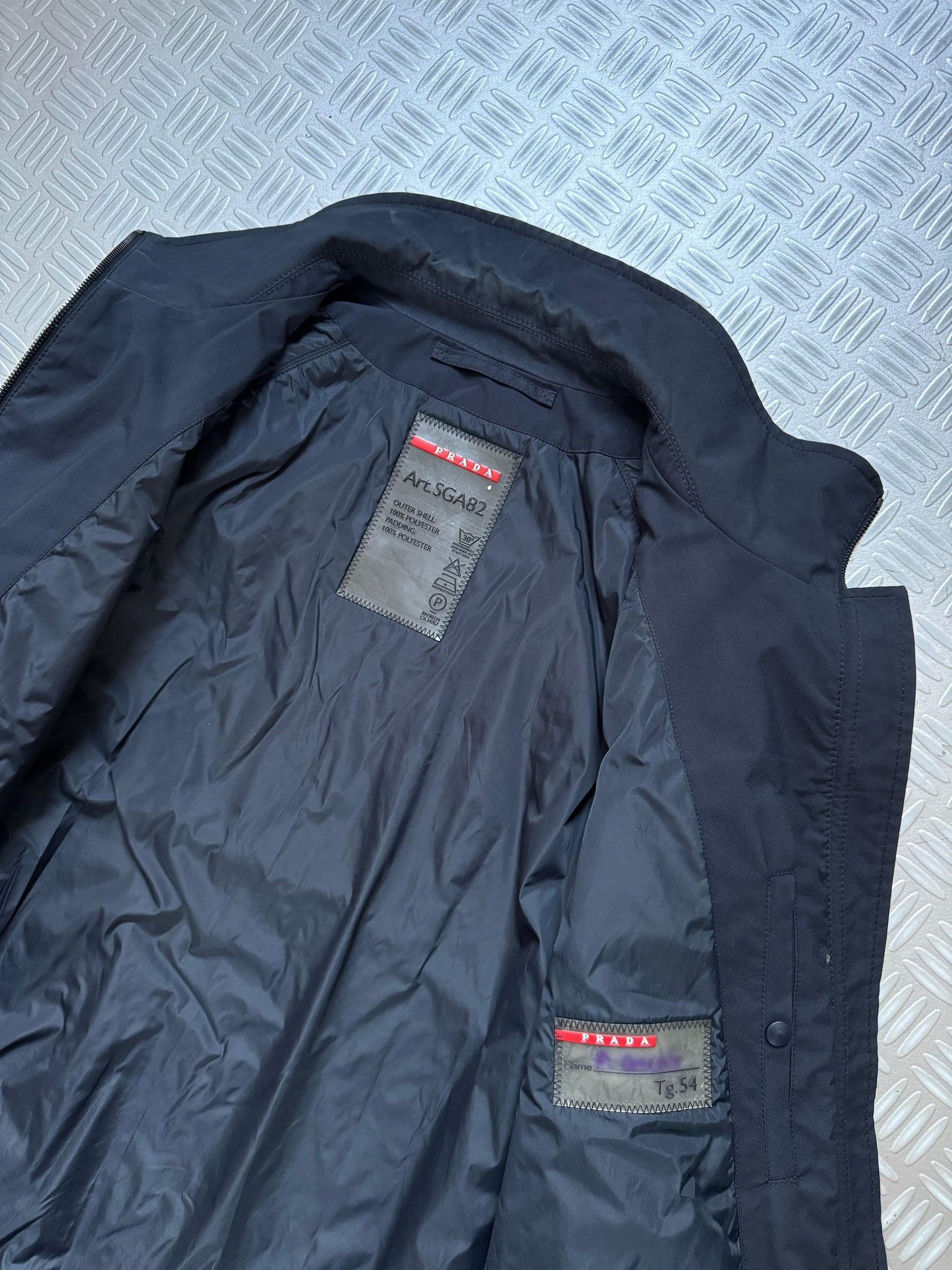 Early 2000's Prada Sport Midnight Navy Jacket