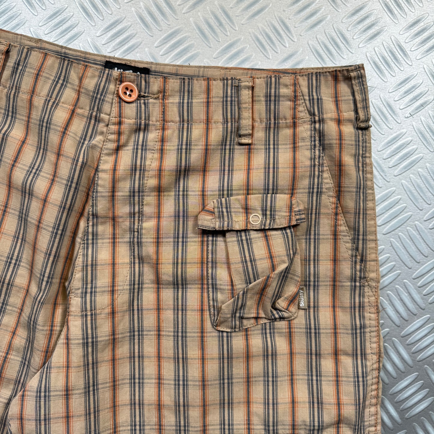 Early 2000's Stüssy Plaid Check Shorts