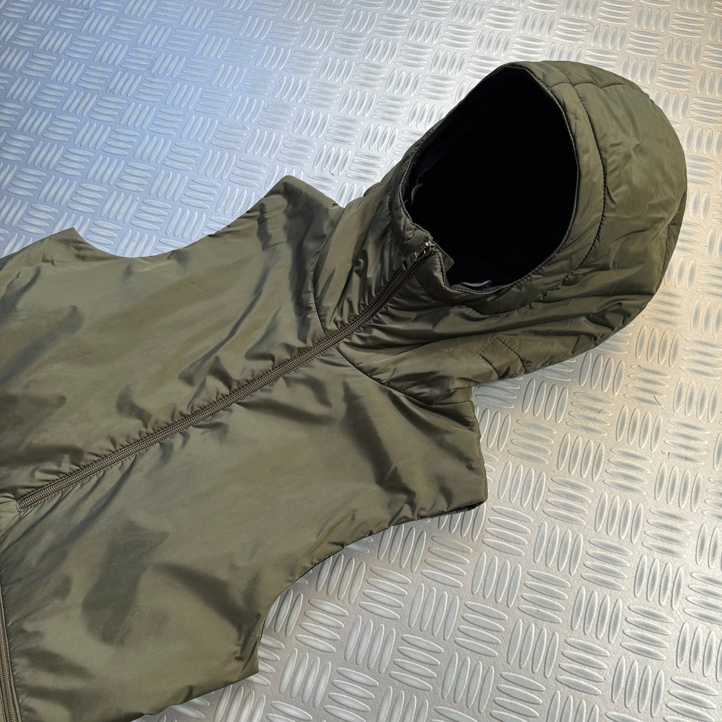 FW99' Prada Sport Packable Hooded Pullover Vest - Small / Medium