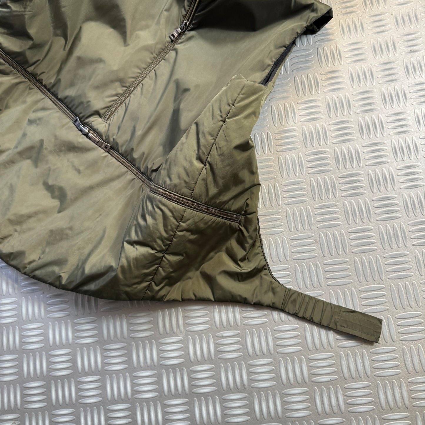 FW99' Prada Sport Packable Hooded Pullover Vest - Small / Medium