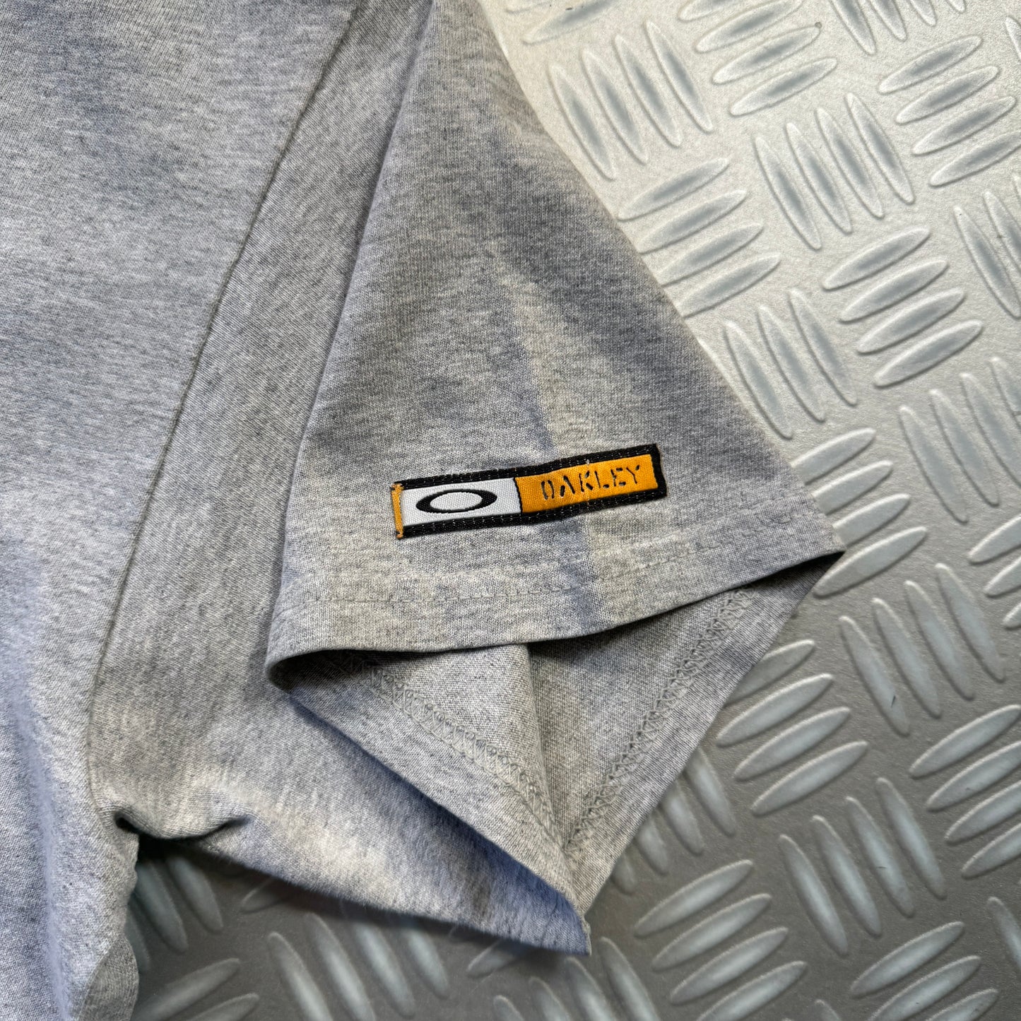 Early 2000's Oakley Grey Graphic Tee