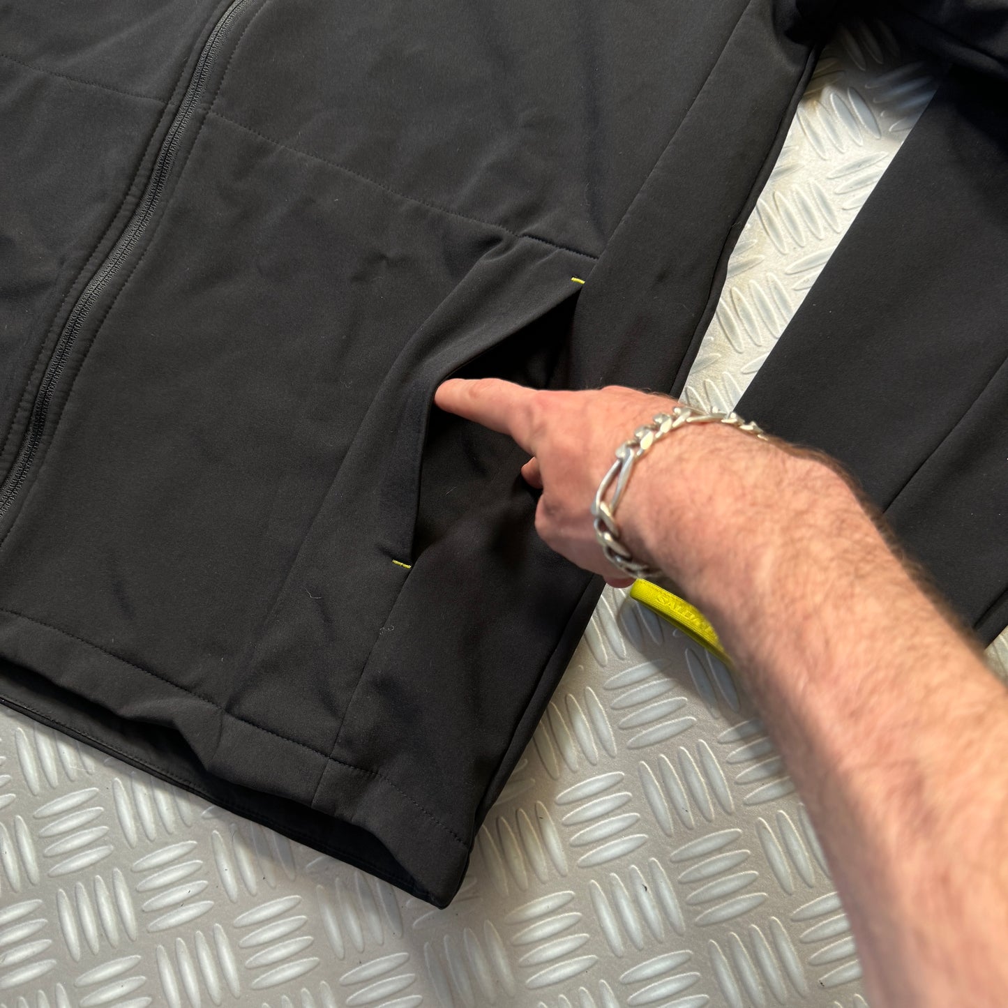 Early 2000's Salomon Jet Black Soft Shell Jacket