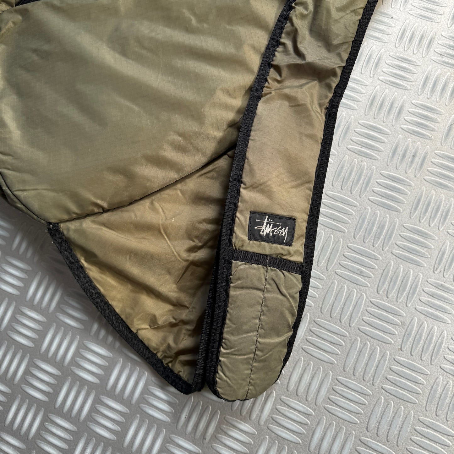 Late 1990's Stüssy Khaki Cross Body Bag