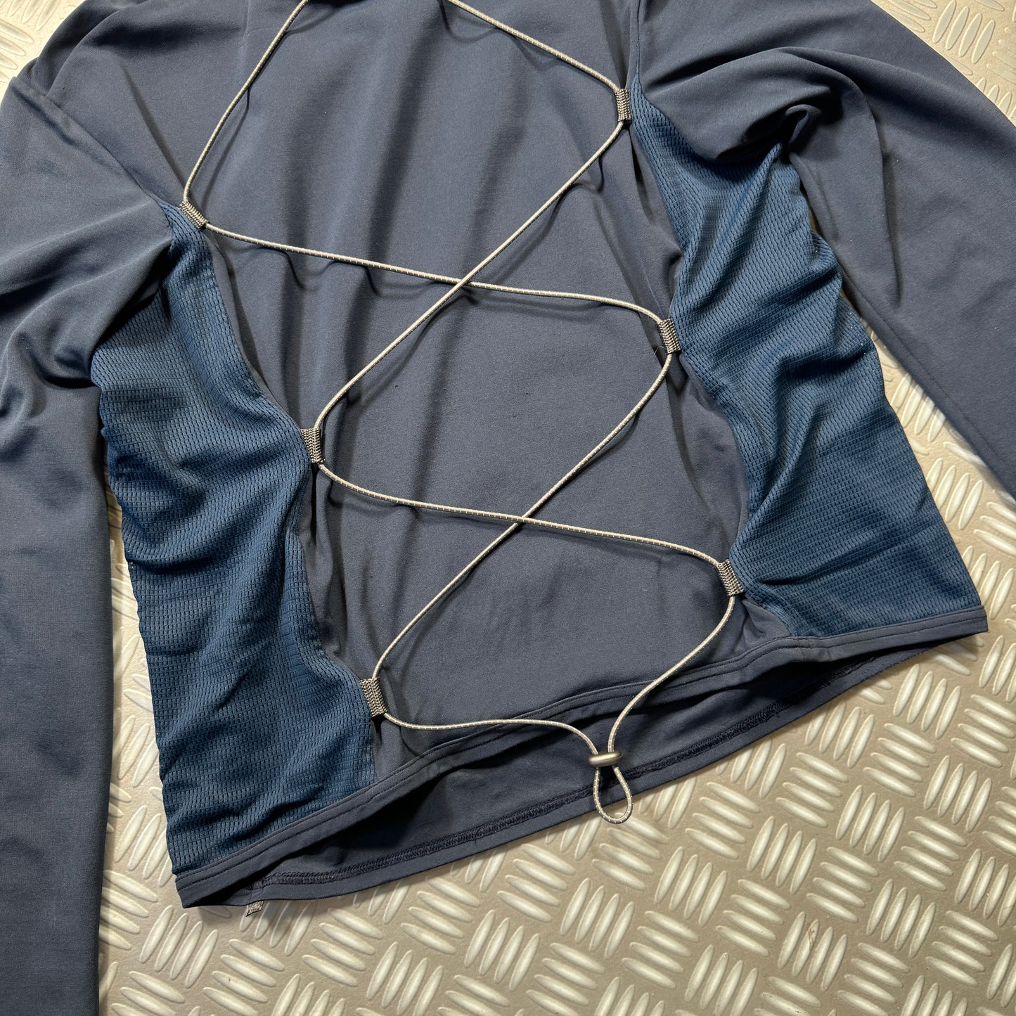 Early 2000's Marithe + Francois Girbaud Mock Neck Technical Top