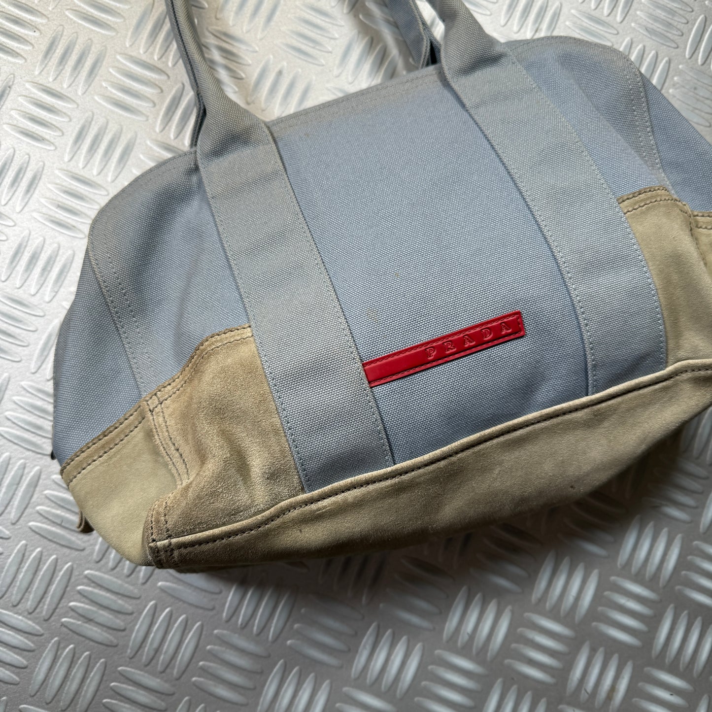 Early 2000's Prada Sport Baby Blue Hand Bag