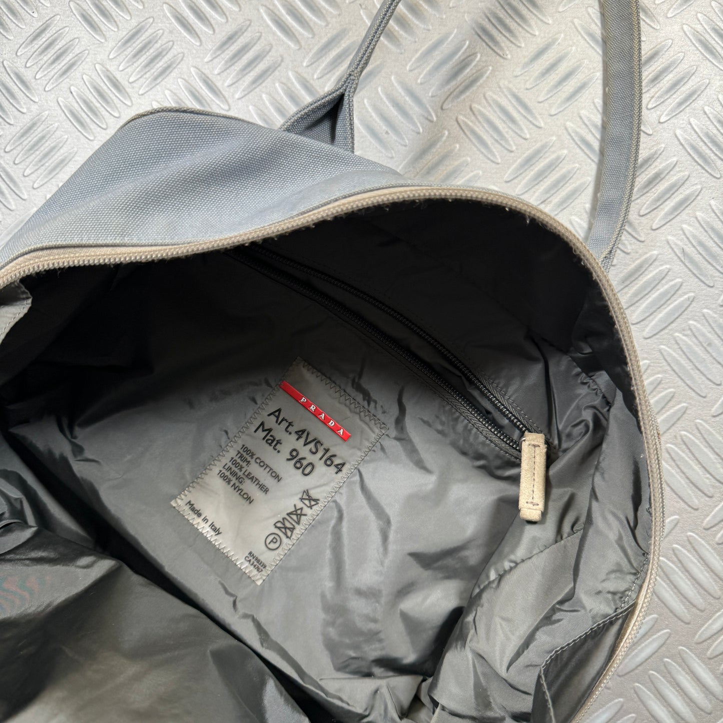 Early 2000's Prada Sport Baby Blue Hand Bag