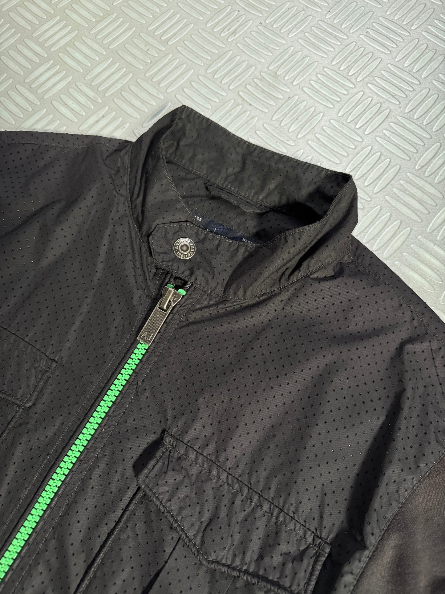 Early 2000's Armani Perforated Technical Jacket