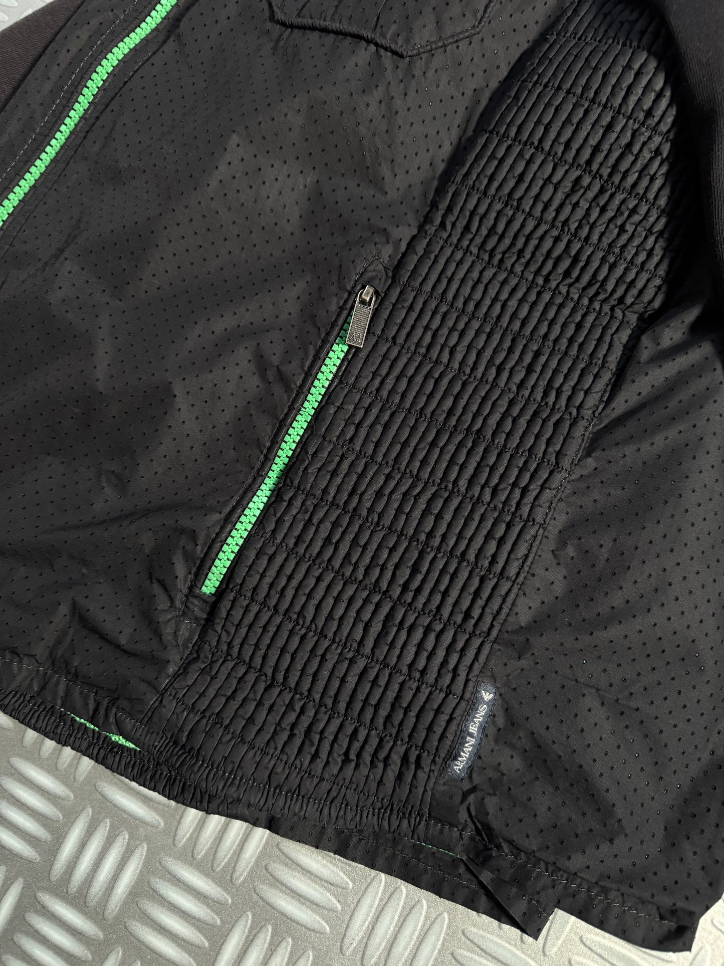Early 2000's Armani Perforated Technical Jacket