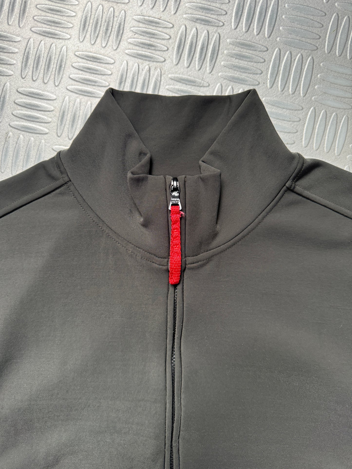 Early 2000's Prada Sport Neoprene Track Jacket - Small