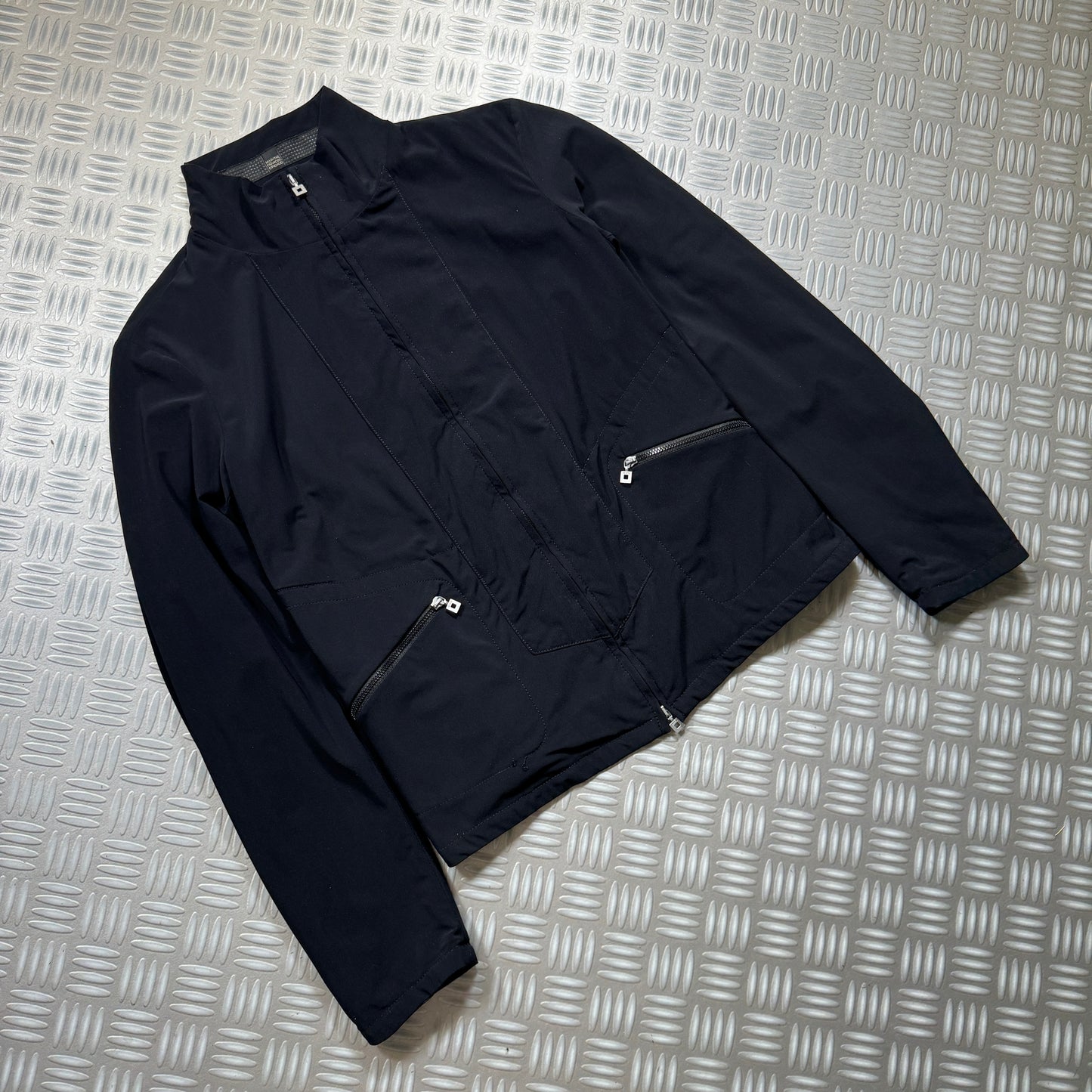 Early 2000's Marithe + Francois Girbaud Panelled Track Top - Womens 6-8