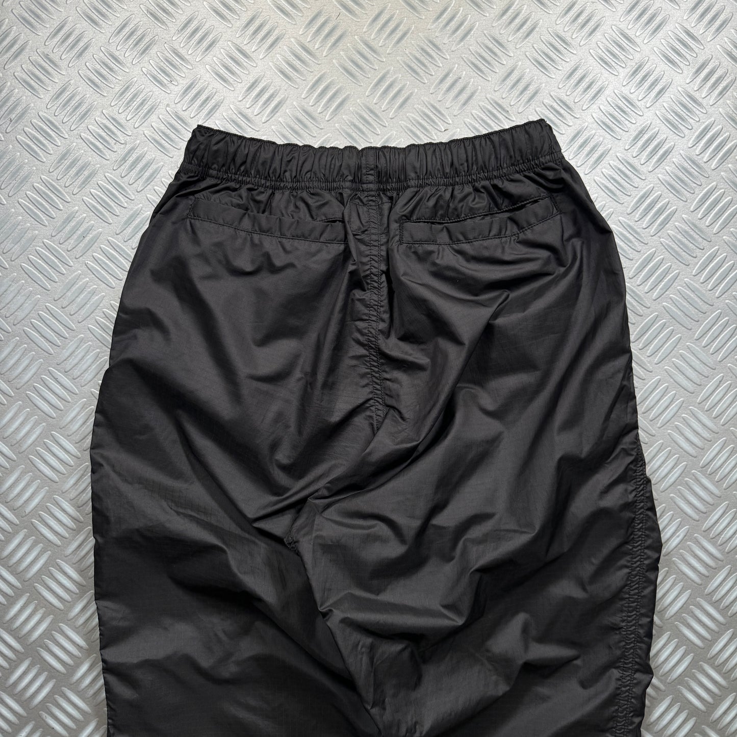 Cav Empt Jet Black Nylon Shimmer Track Pant - Small