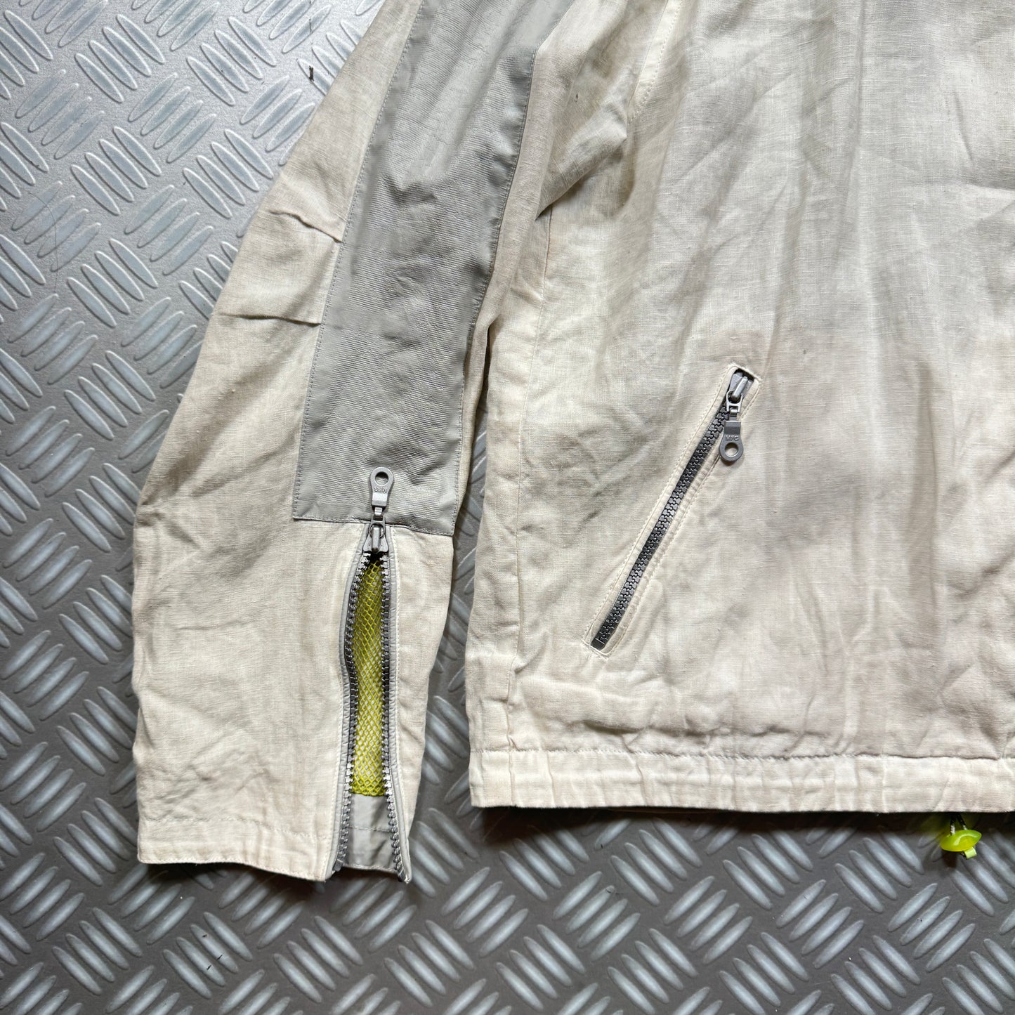 Early 2000's Marithe + Francois Girbaud Act Live Technical Back Pack Strap Jacket