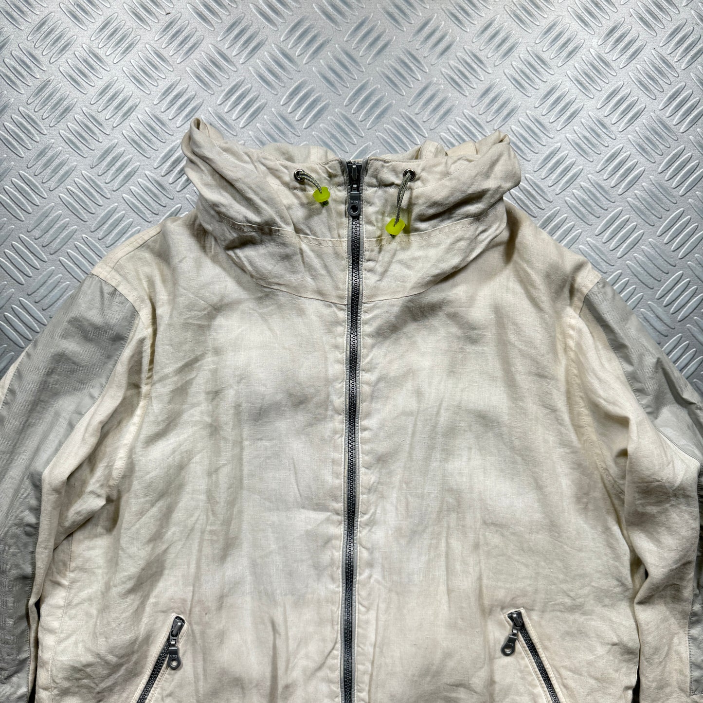 Early 2000's Marithe + Francois Girbaud Act Live Technical Back Pack Strap Jacket