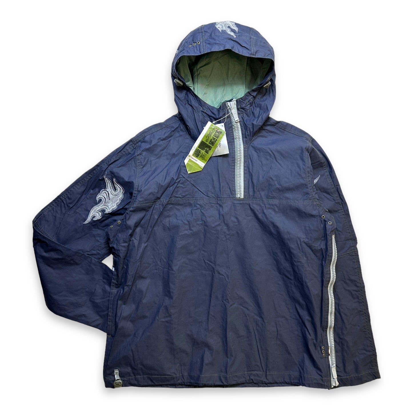 Maharishi Mountain & Cloud Pull en coton ciré brodé - Très grand