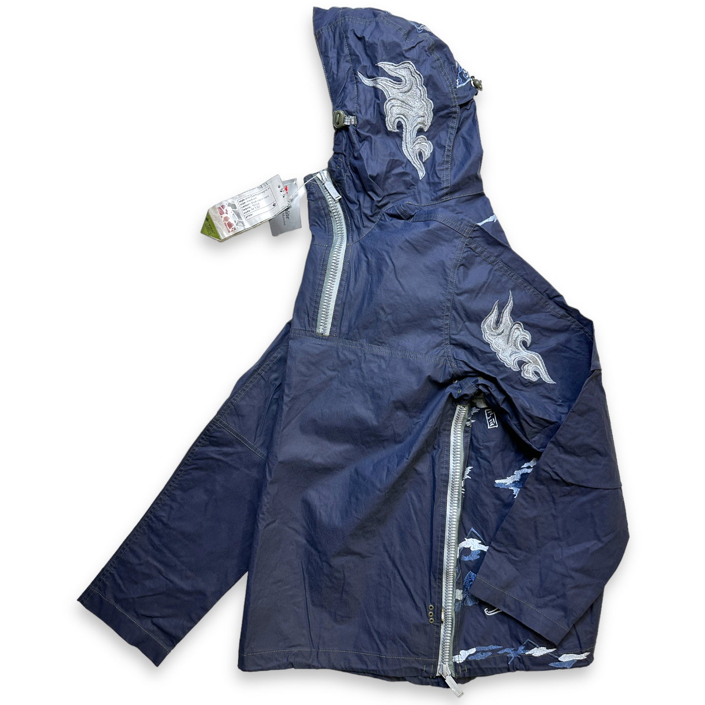 Maharishi Mountain & Cloud Pull en coton ciré brodé - Très grand