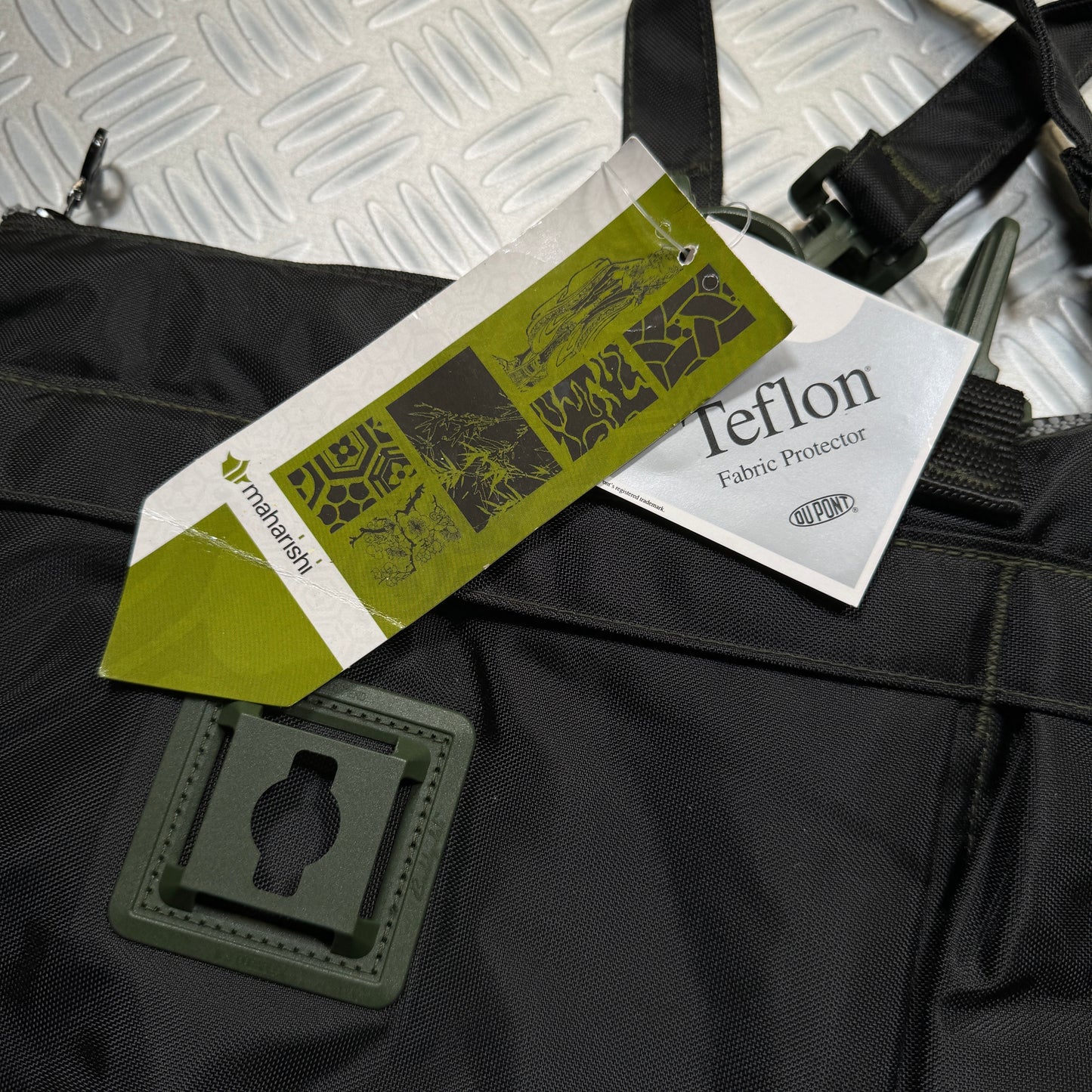 Maharishi 'Helmet' Multi-Pocket Utility Tote Bag