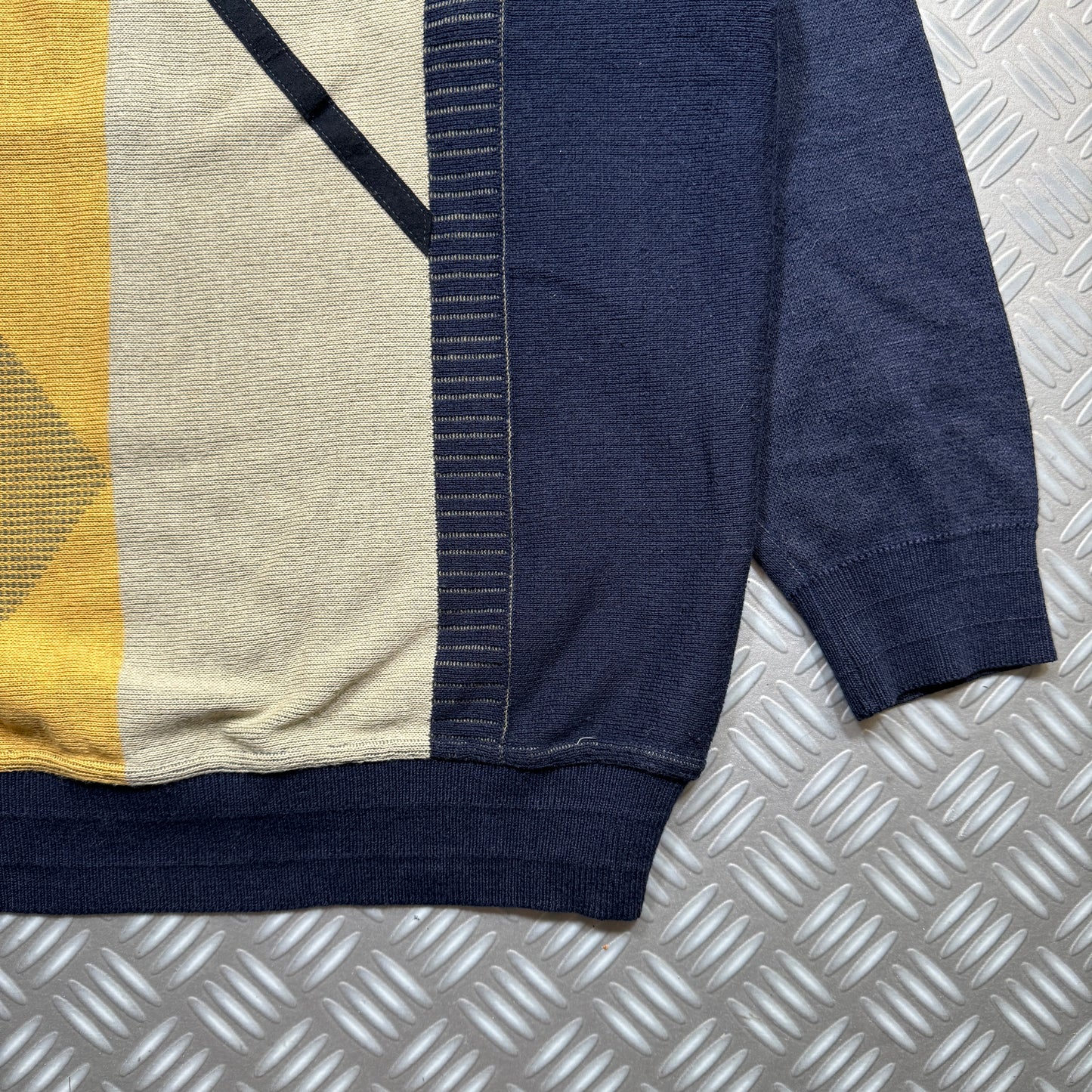 Abstract Geometry Knit Jumper - Medium/Large