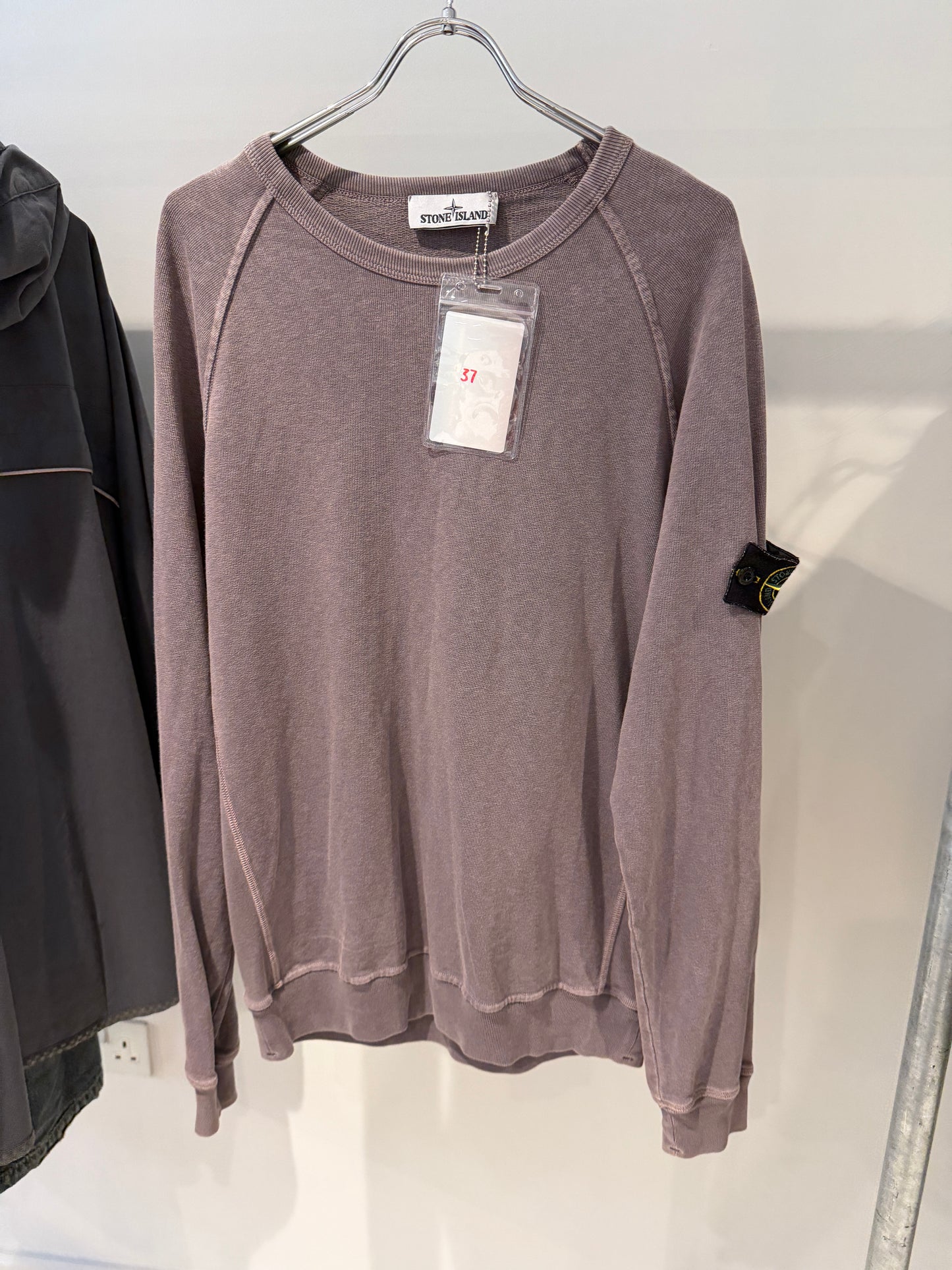 Stone Island Washed Purple Crewneck