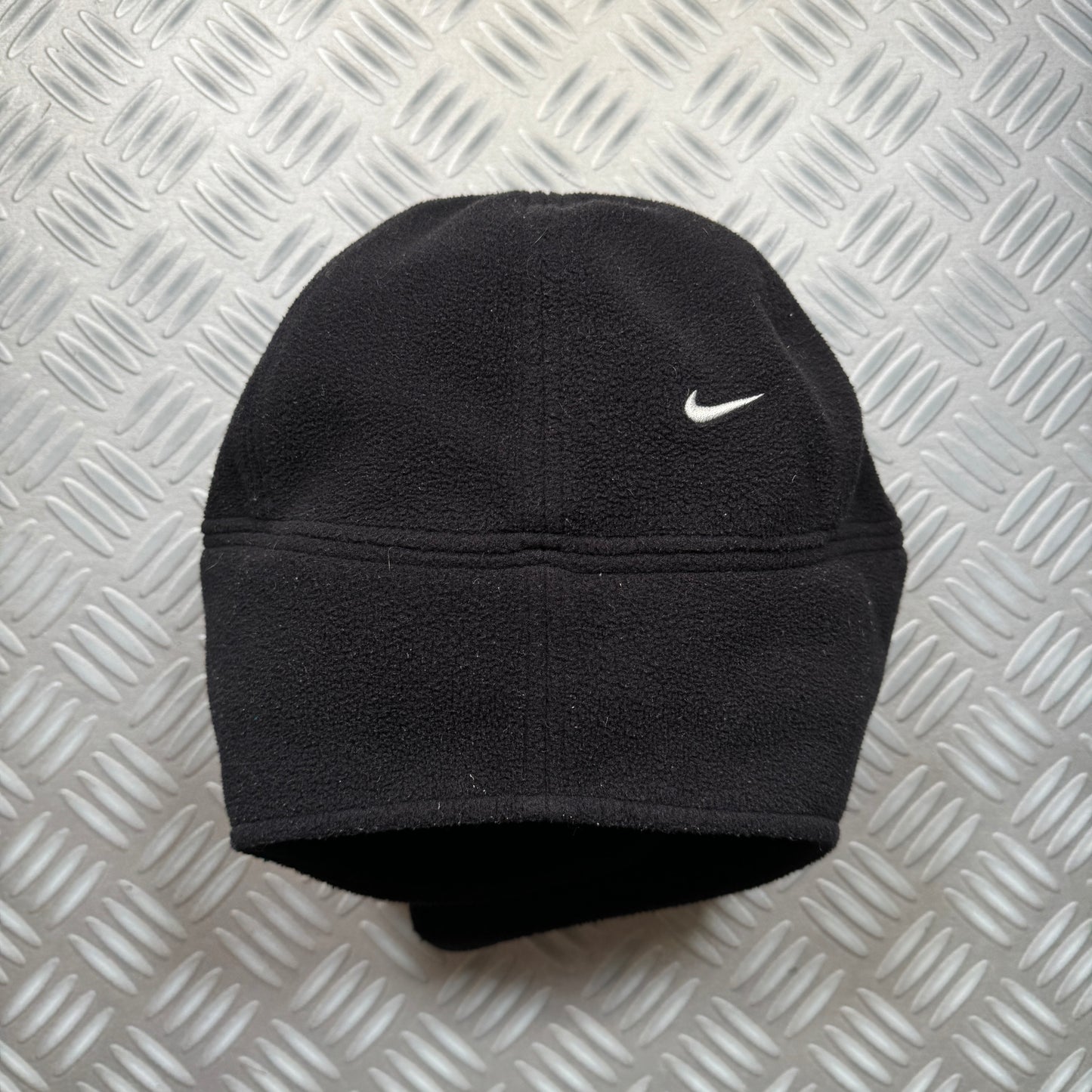 Early 2000's Nike Black 5in1 Fleece Cap