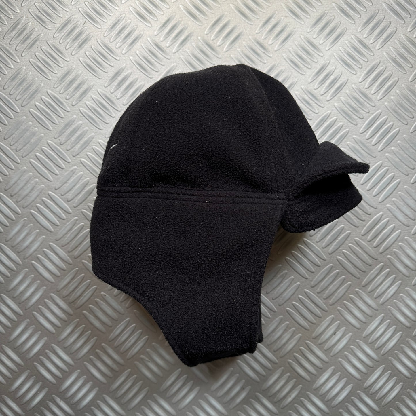 Early 2000's Nike Black 5in1 Fleece Cap