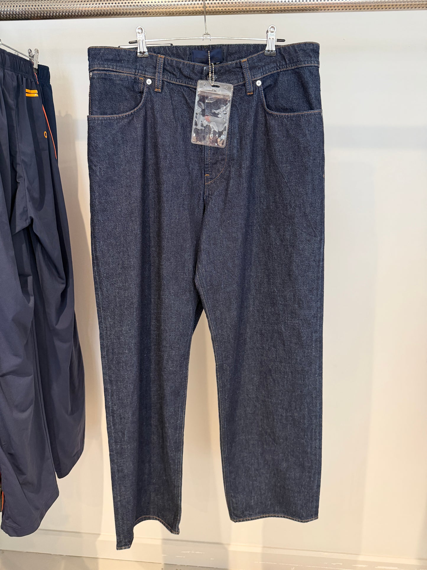 SS25' Stone Island Denim Research Indigo Denim