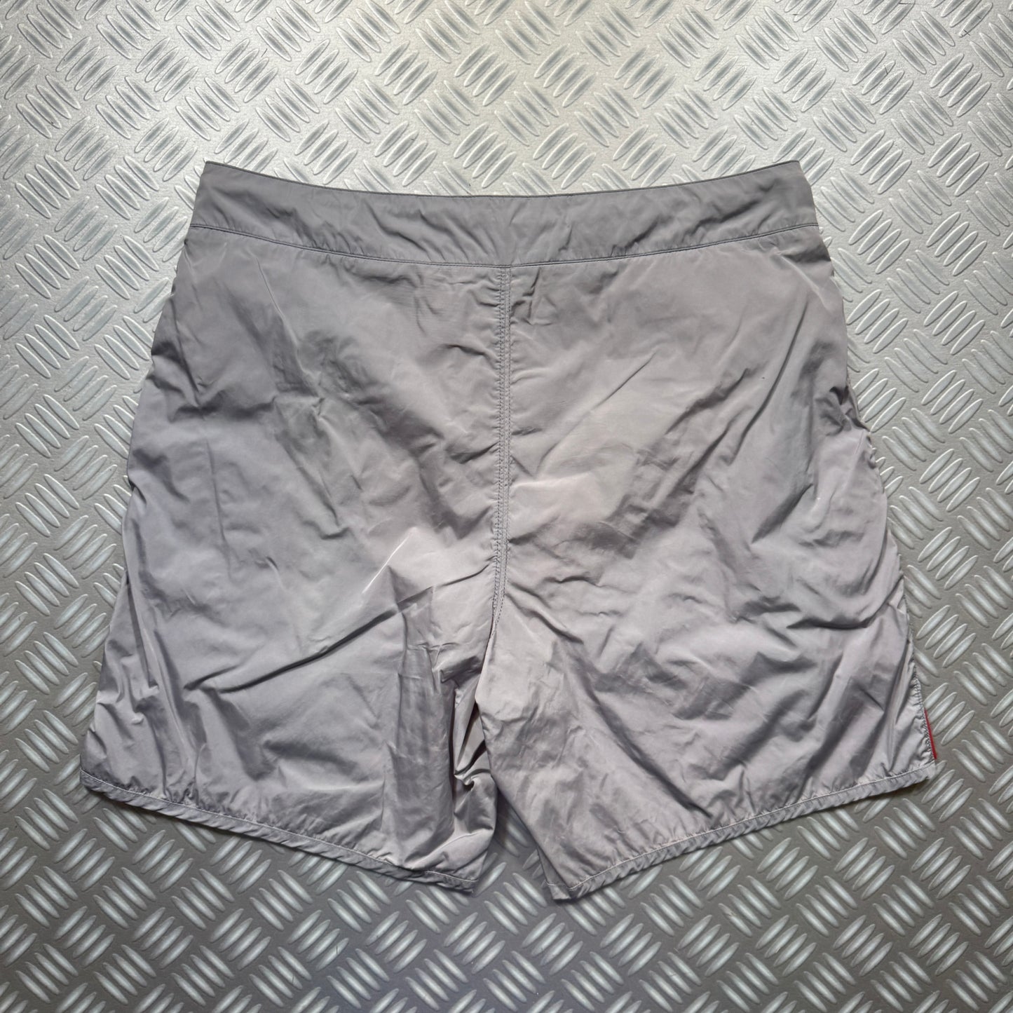 Early 2000's Prada Sport Silver Shimmer Shorts